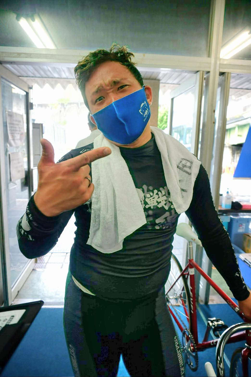A級決勝の菅原裕太は自分の走りを貫く