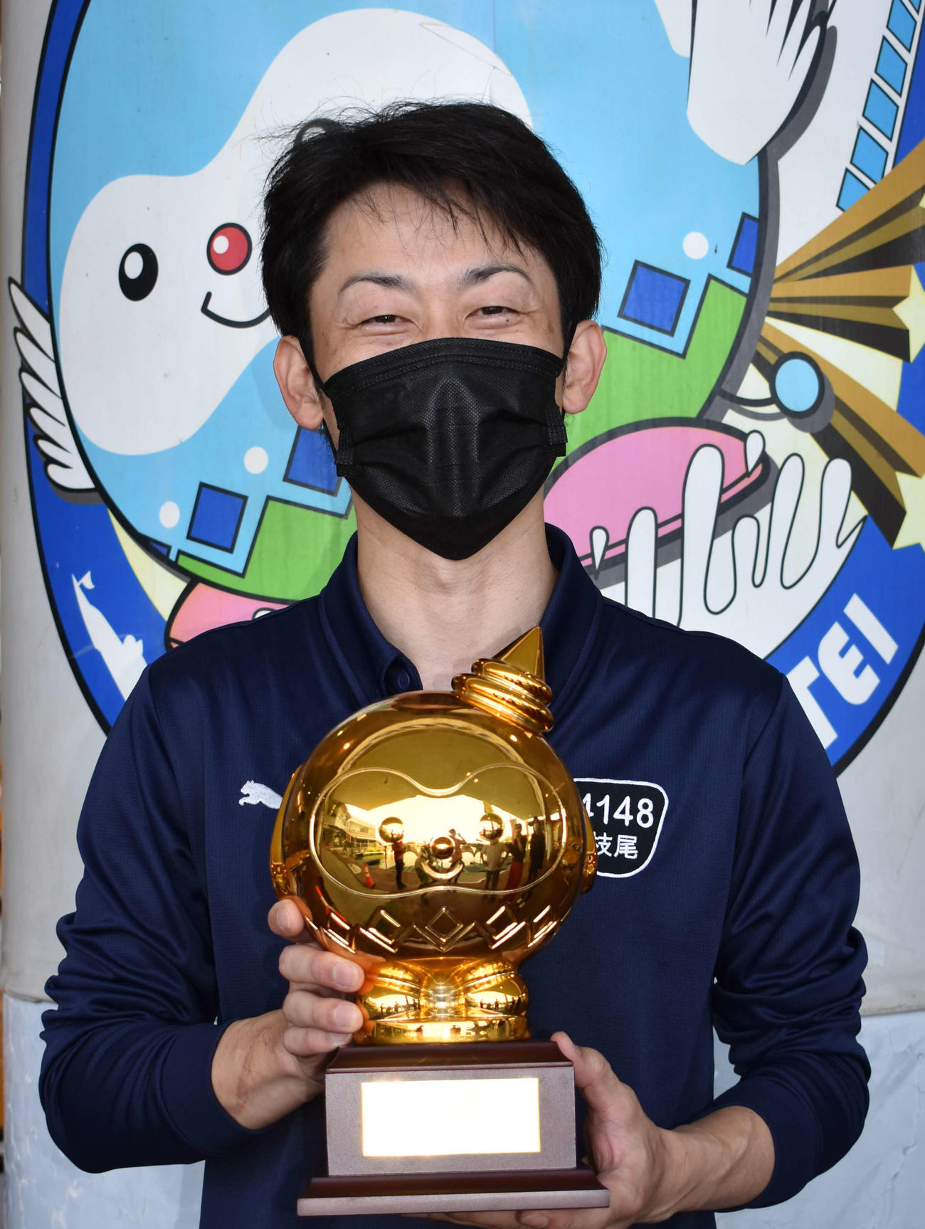 W優勝戦の男子で優勝した枝尾賢
