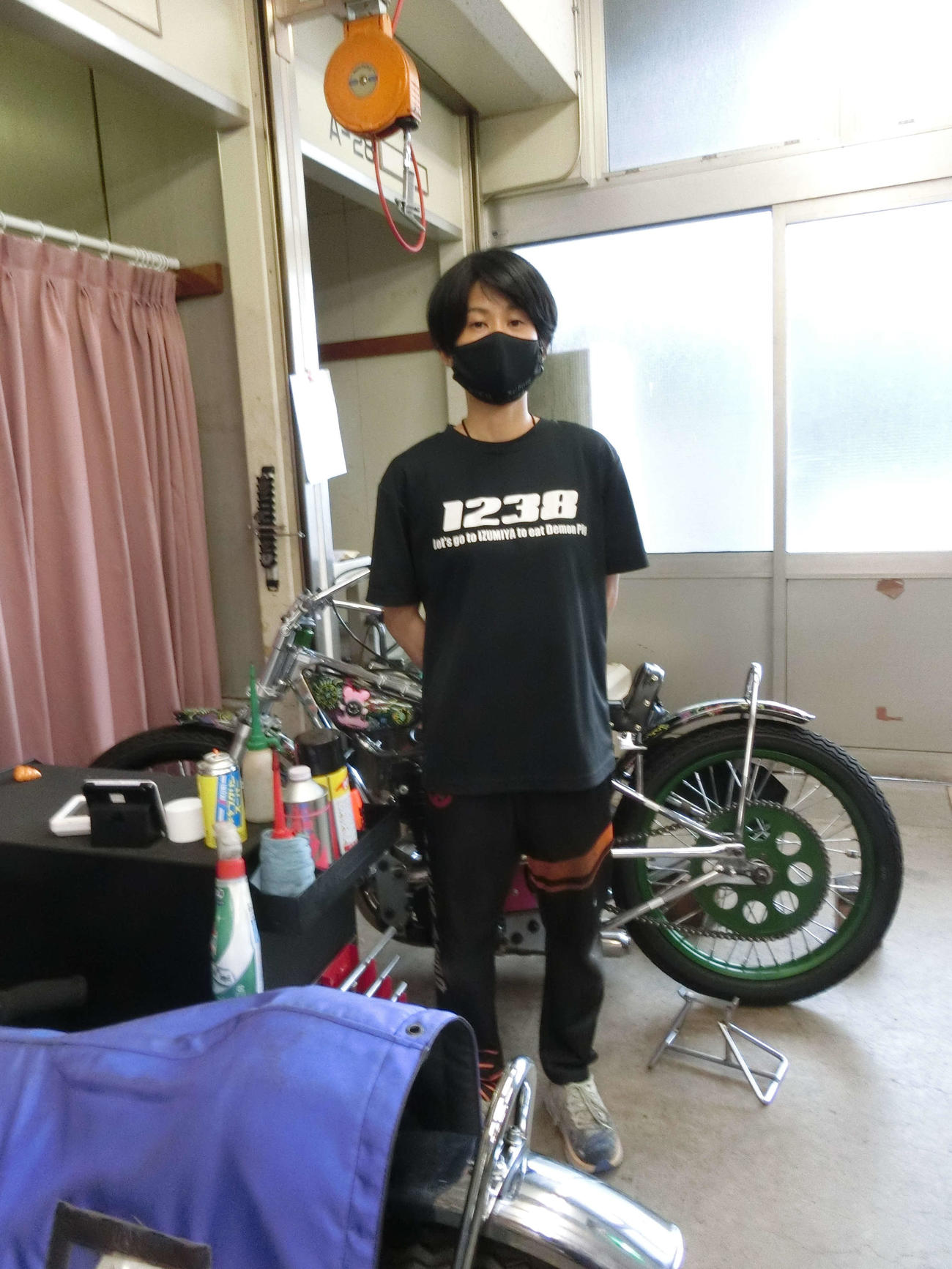 松尾彩は新車に乗り替わってから好調が続いている（撮影・海老原実）