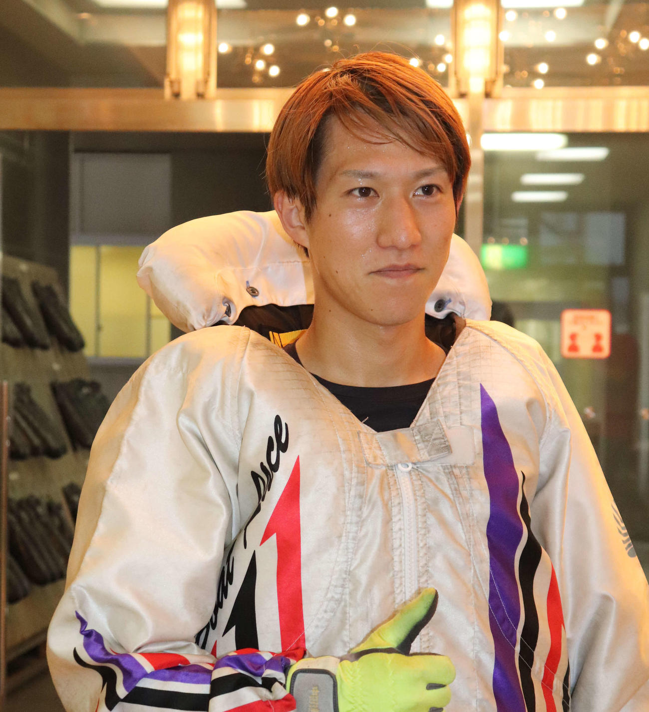準優9Rを快勝、丸亀連続Vを狙う中田達也（撮影・神田成史）