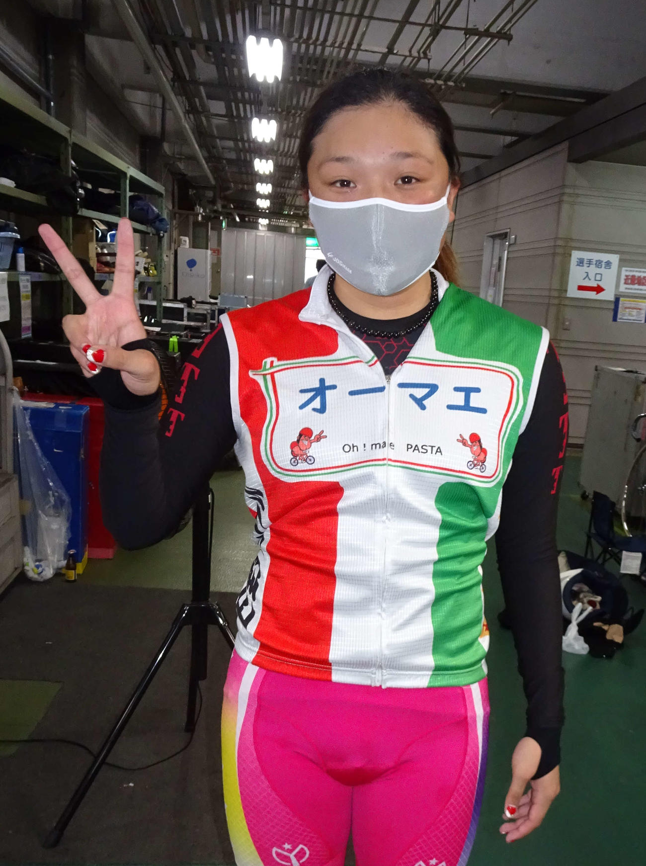 予1・6Rで2着スタートの西脇美唯奈