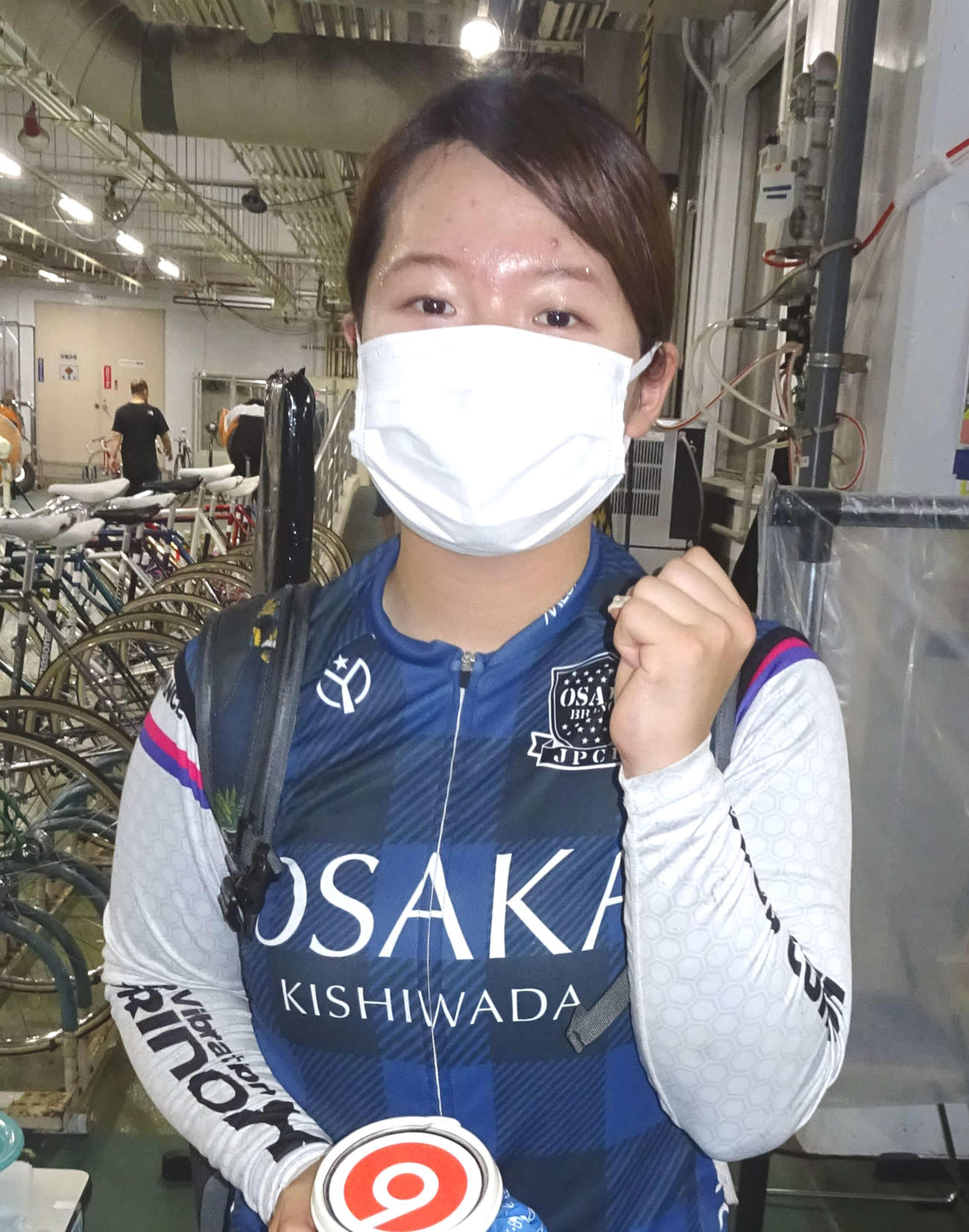 予選3着2本で2回目の決勝進出を決めた吉田りんご