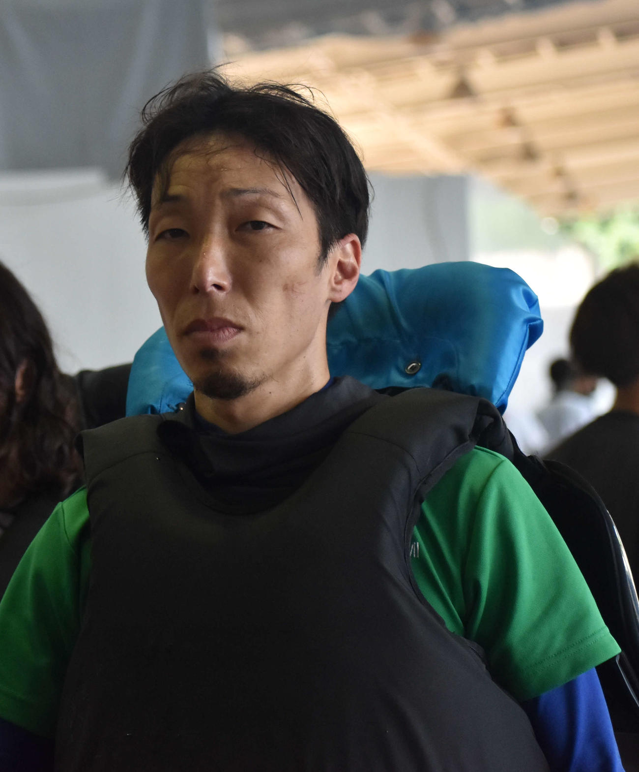 選手代表を務める川上剛