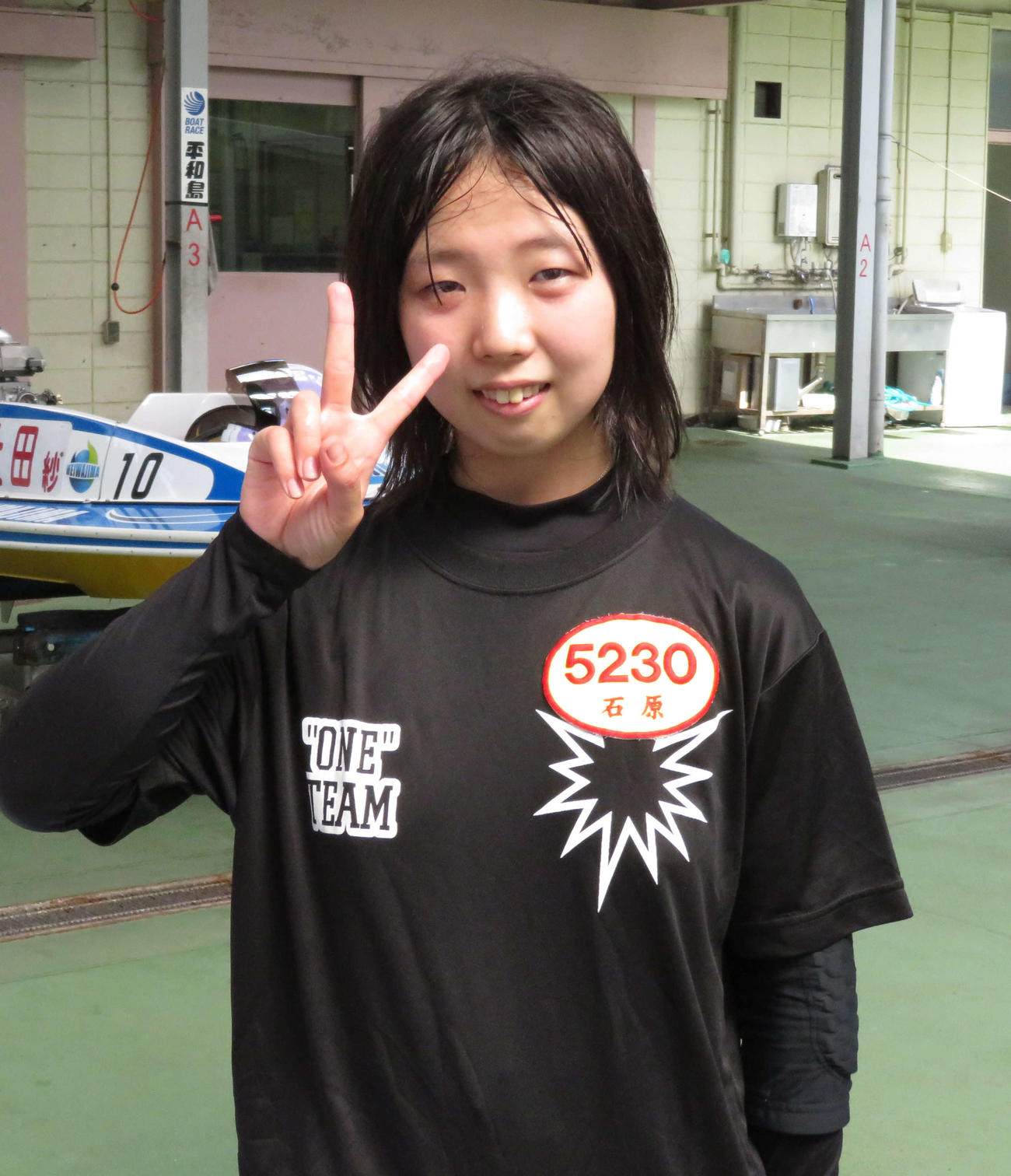 石原凪紗は自信のあるスタート力で、デビュー初1着を目指す（撮影・古村亮）