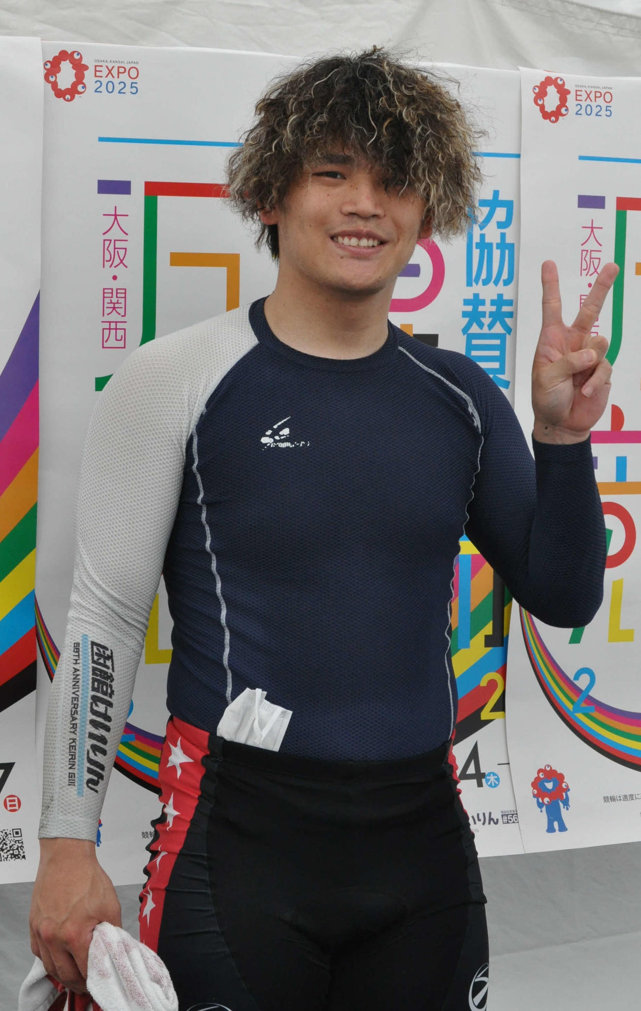 オープニングの1Rで逃げ切った土生敦弘が2予10Rも奮戦する（撮影・山田敏明）