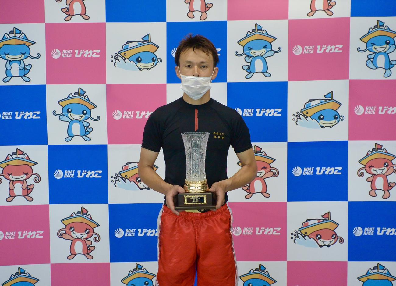 宮地元輝が2コースから1番差しを決めて、びわこ3回目の優勝を飾った