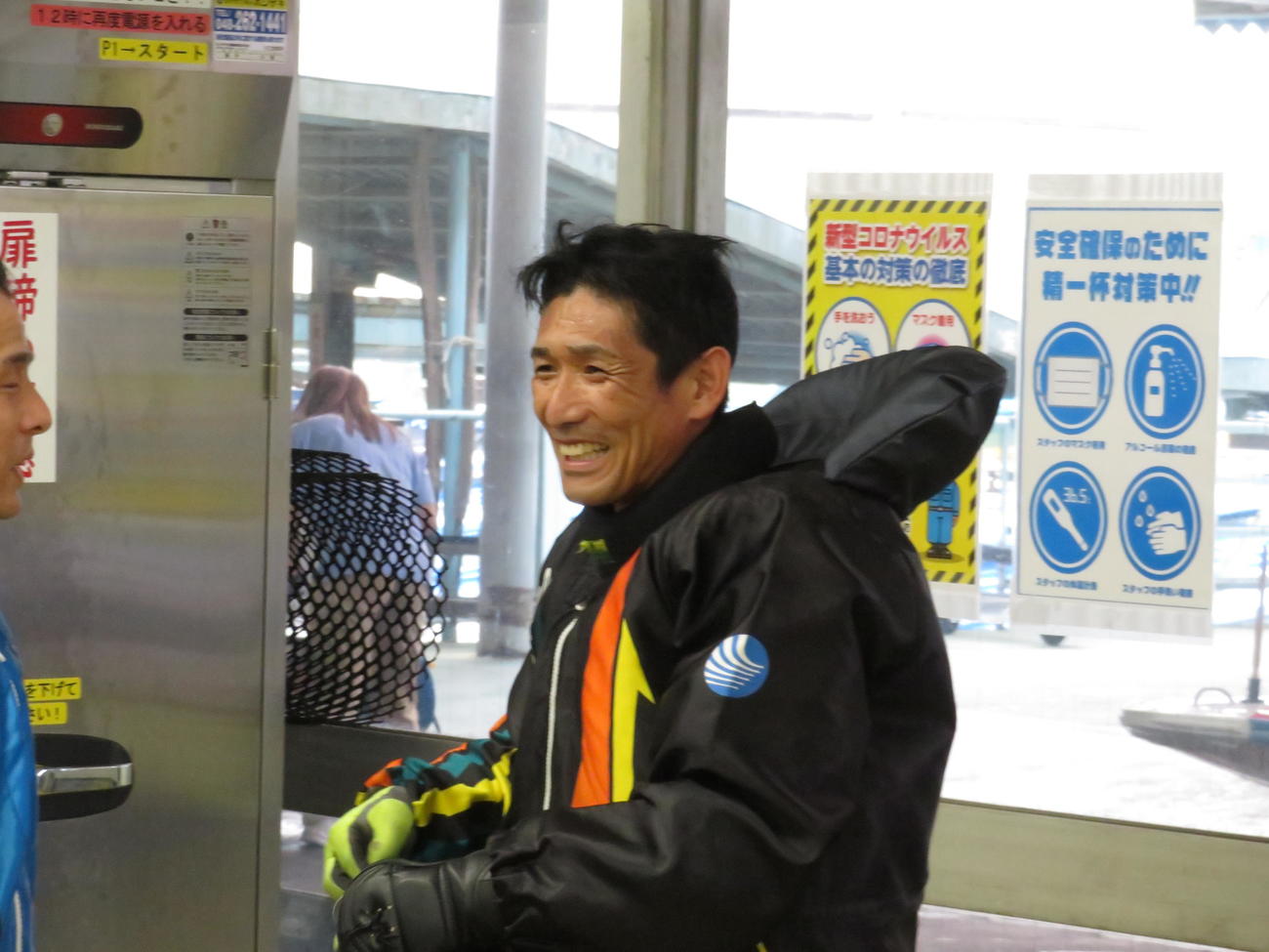 予選トップ通過を決めた立間充宏