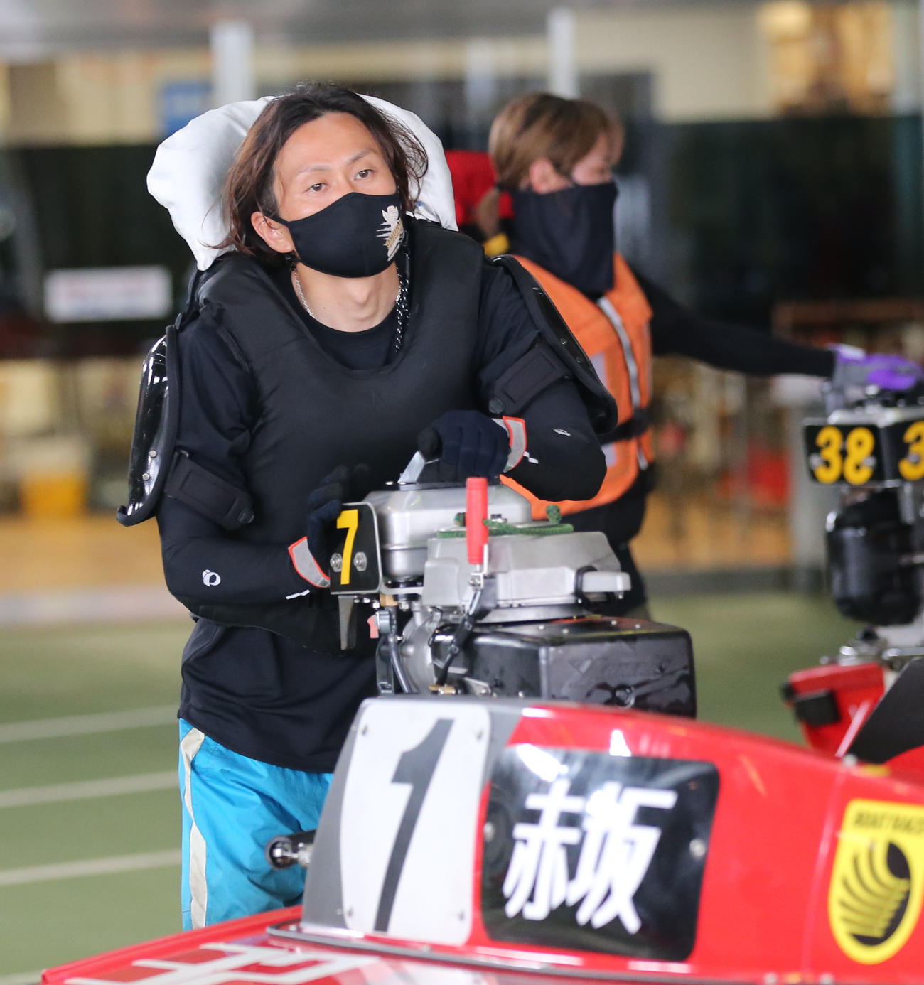 赤坂俊輔がエース７号機を手にした