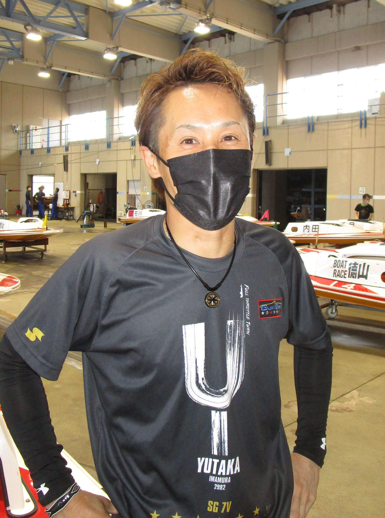 きょうから参戦、12Rドリーム戦1枠に座る白井英治