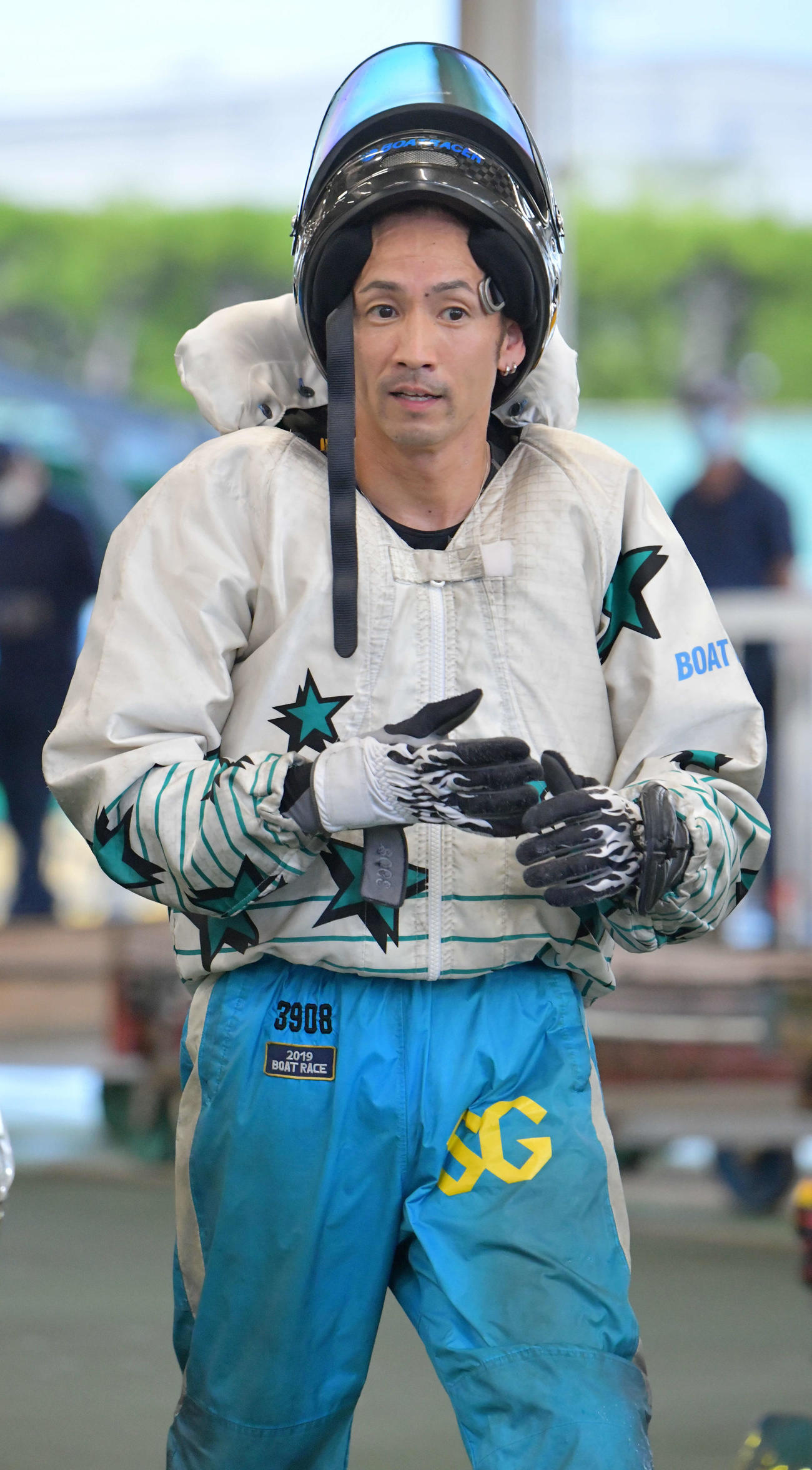 重成一人が強気のレースで準優9R1枠を勝ち取った