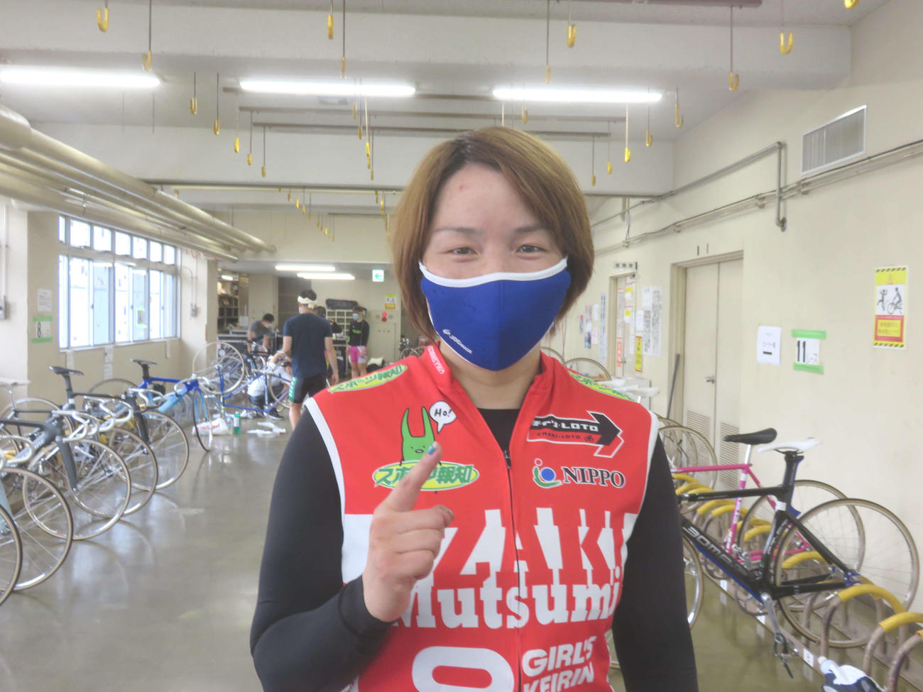 尾崎睦が3連続完全Vを決める