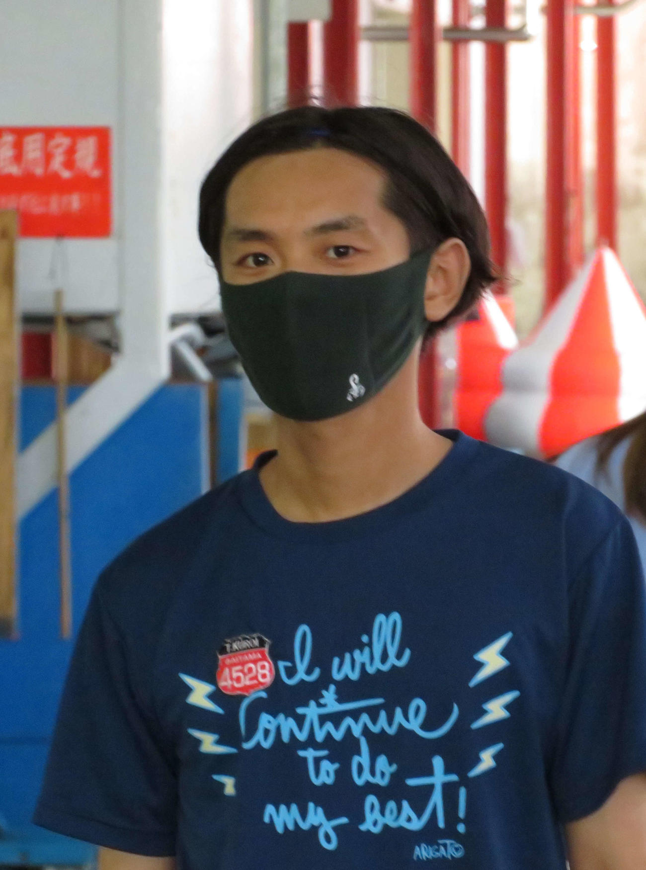 初日連勝発進の黒井達矢