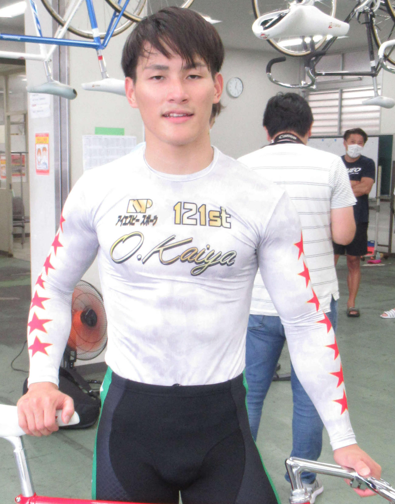 奈良競輪場のバンクレコードを30年ぶりに更新した太田海也（撮影・山田敏明）