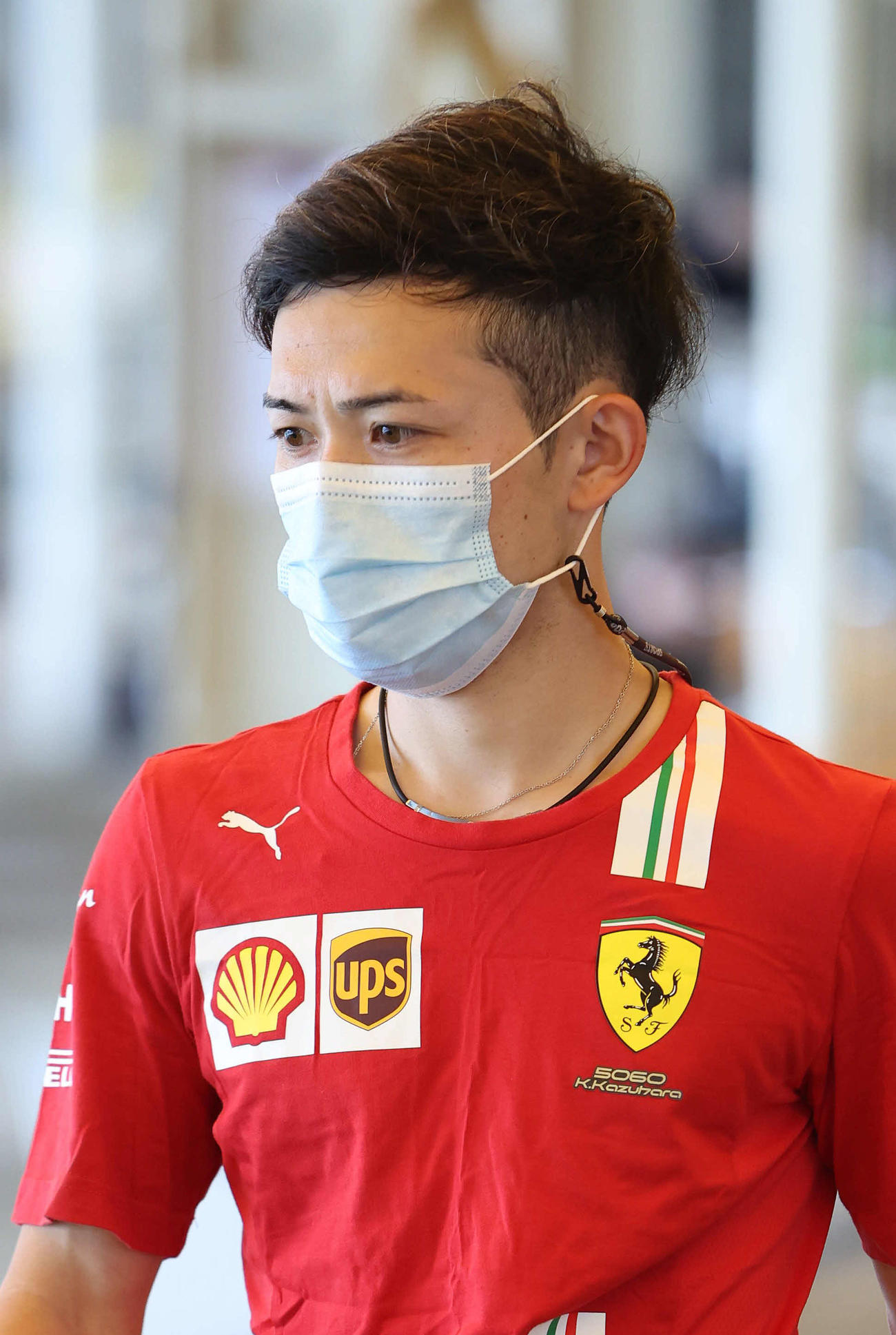 数原魁は前節に続いて連続参戦。今節こそアピールしたい（撮影・北條直治）