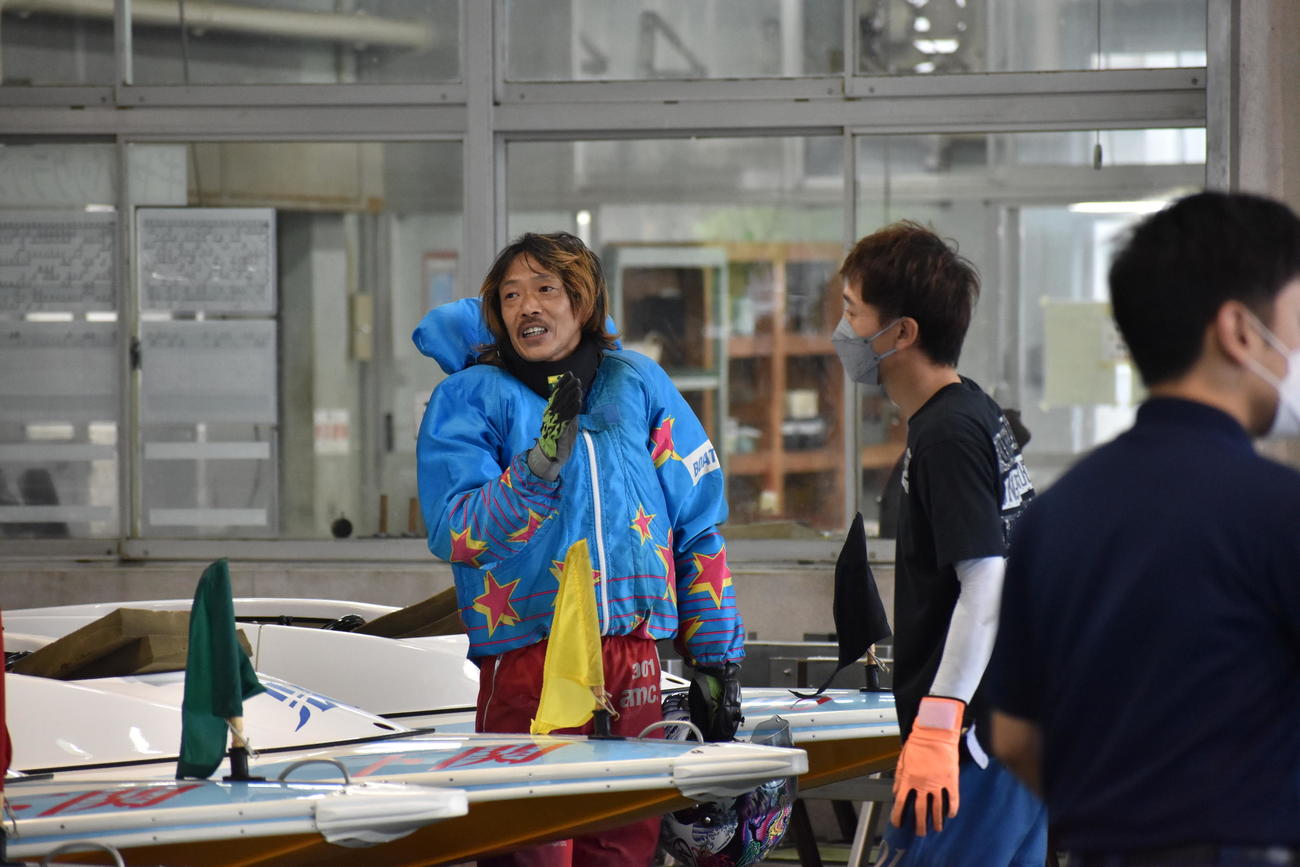 松田憲幸が準優好枠ゲットへ気合の走りをアピールする