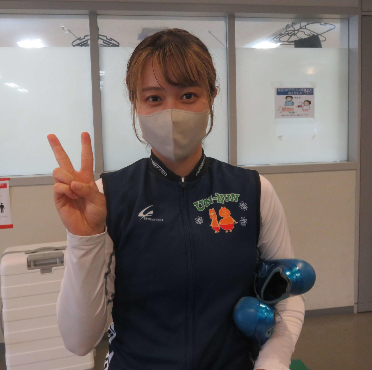本格デビュー後、初の決勝進出を目指す渡辺栞奈（撮影・栗田文人）