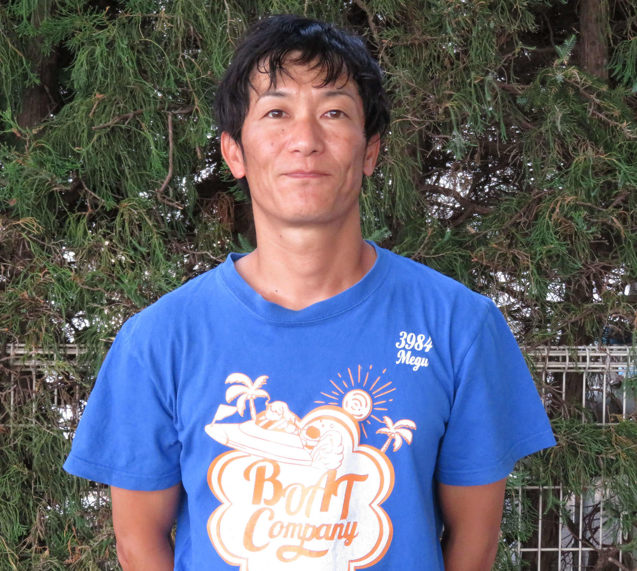 坂口周はオール2連対で優勝戦1枠をゲット。21年7月当地以来の優勝を目指す（撮影・古村亮）