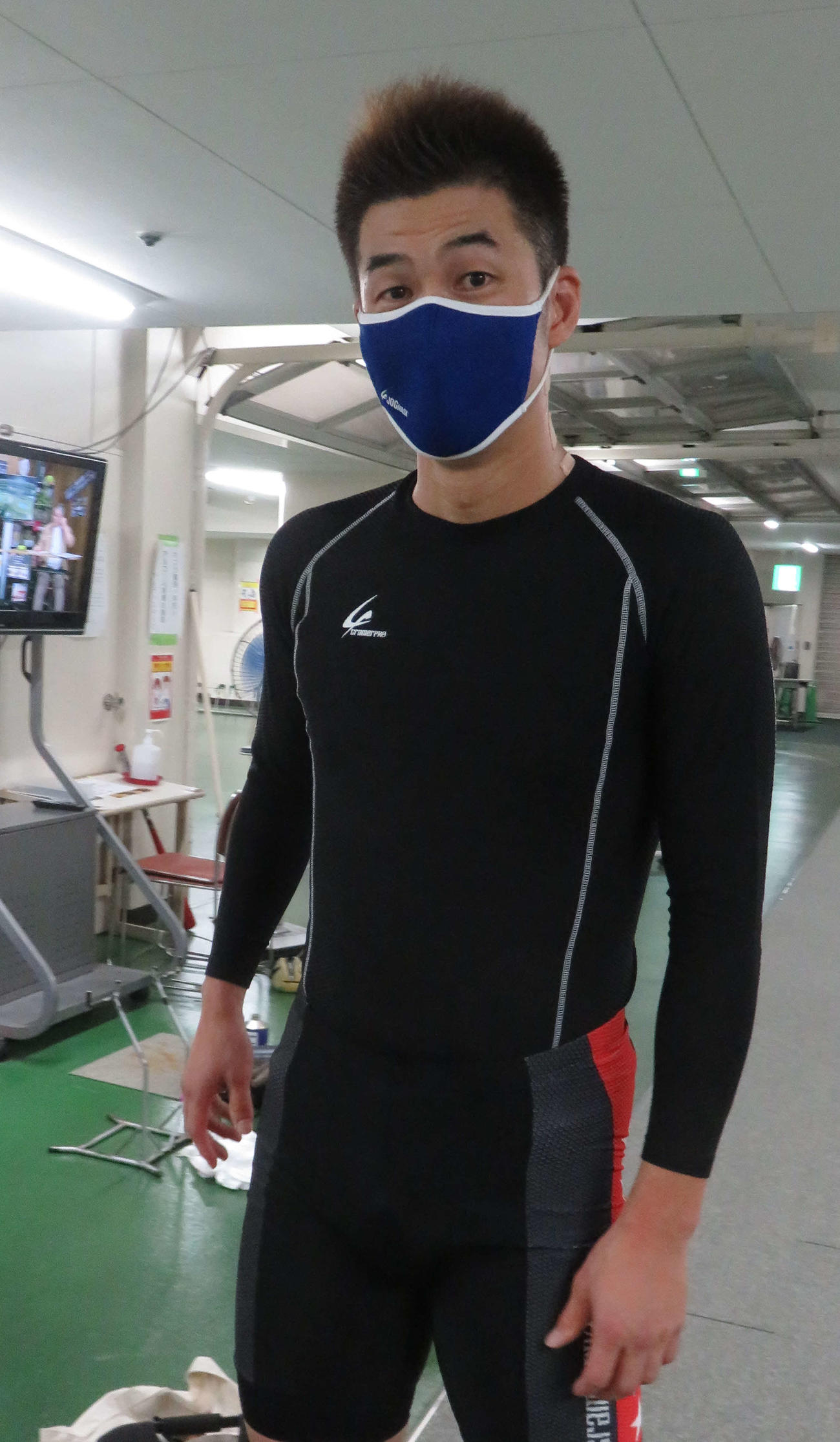 準決12Rへ抱負を話す木暮安由（撮影・野島成浩）