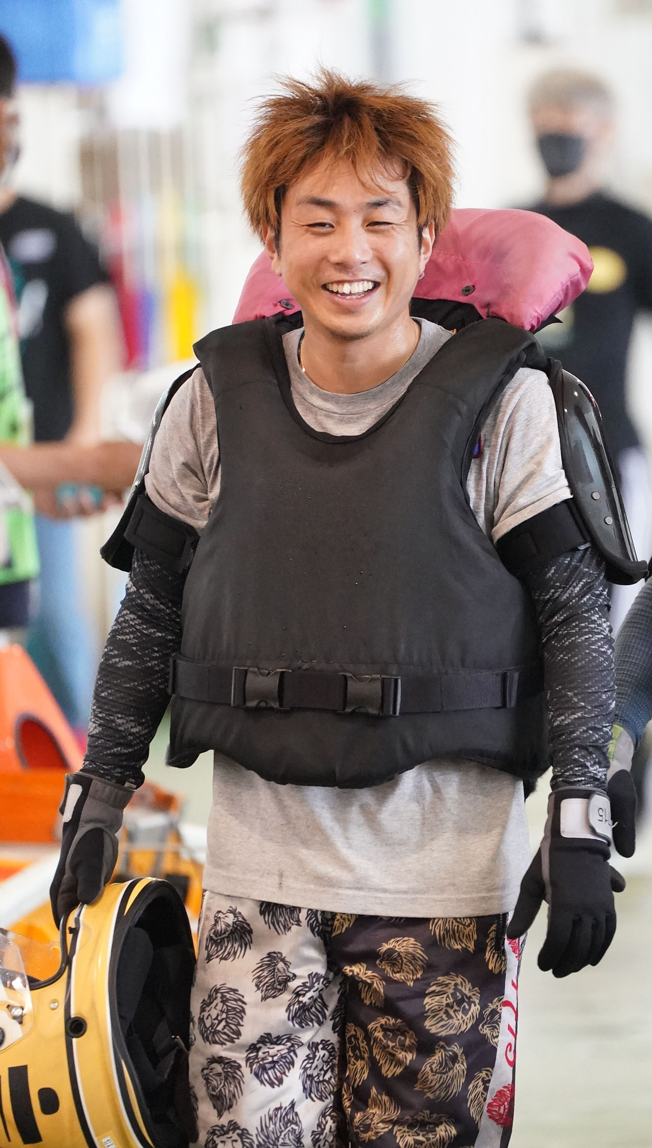 村上遼が好感触を得た（撮影・森本幸一）