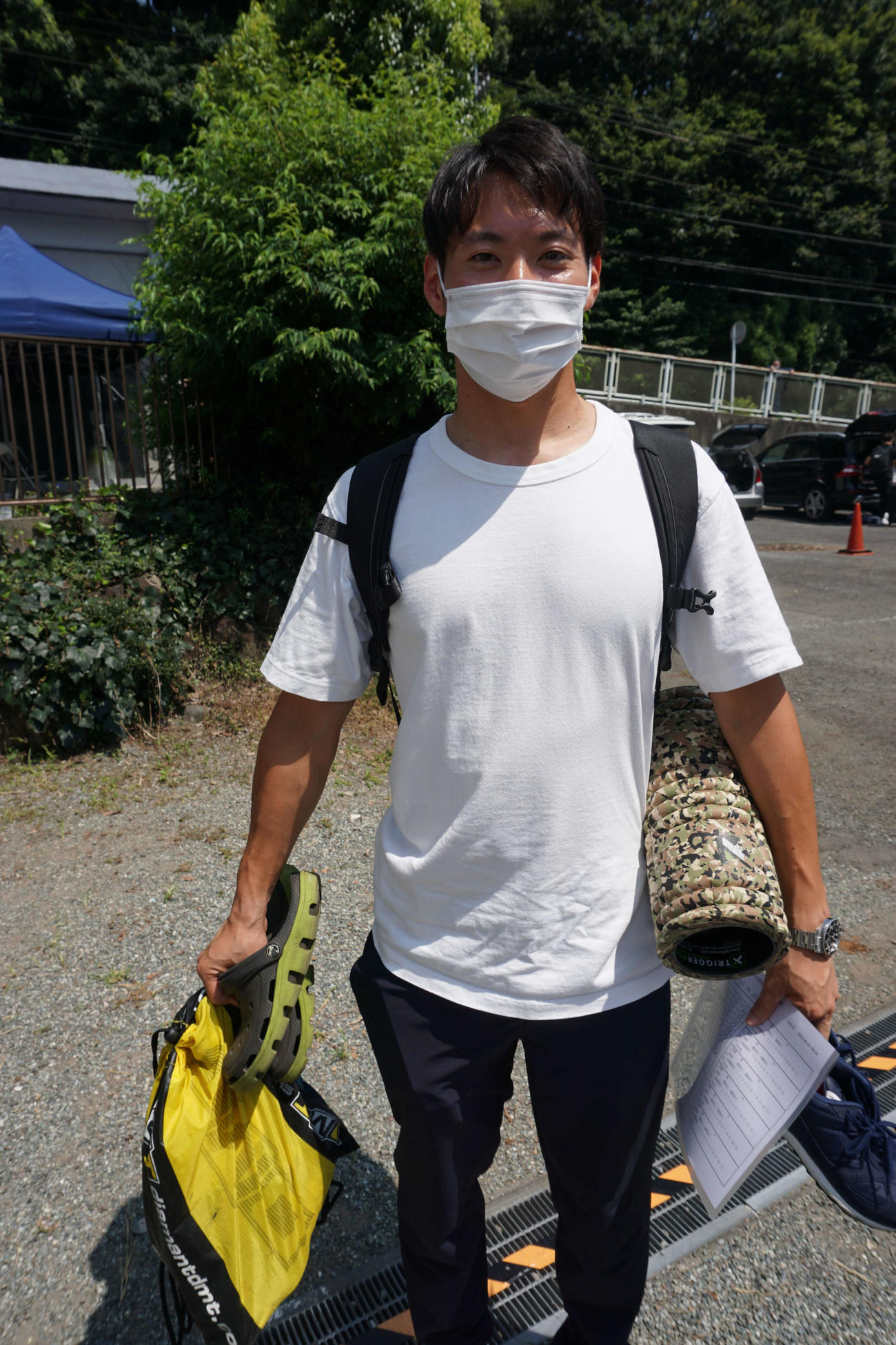 復帰戦の青野将大がオープニングレースで切り込み隊長になる