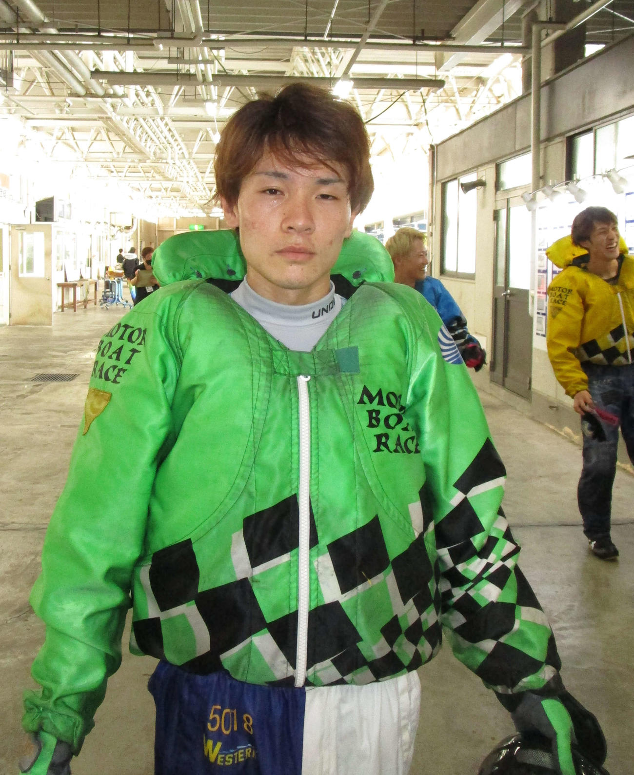 自身初優出を果たした竹下大樹（撮影・安井雅彦）