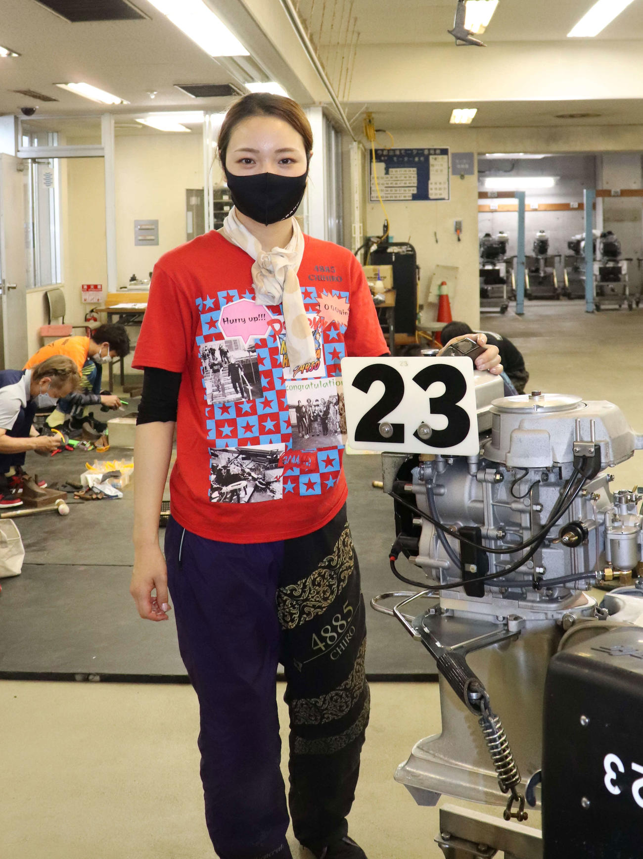 好素性の23号機を引いた大山千広が好発進を狙う