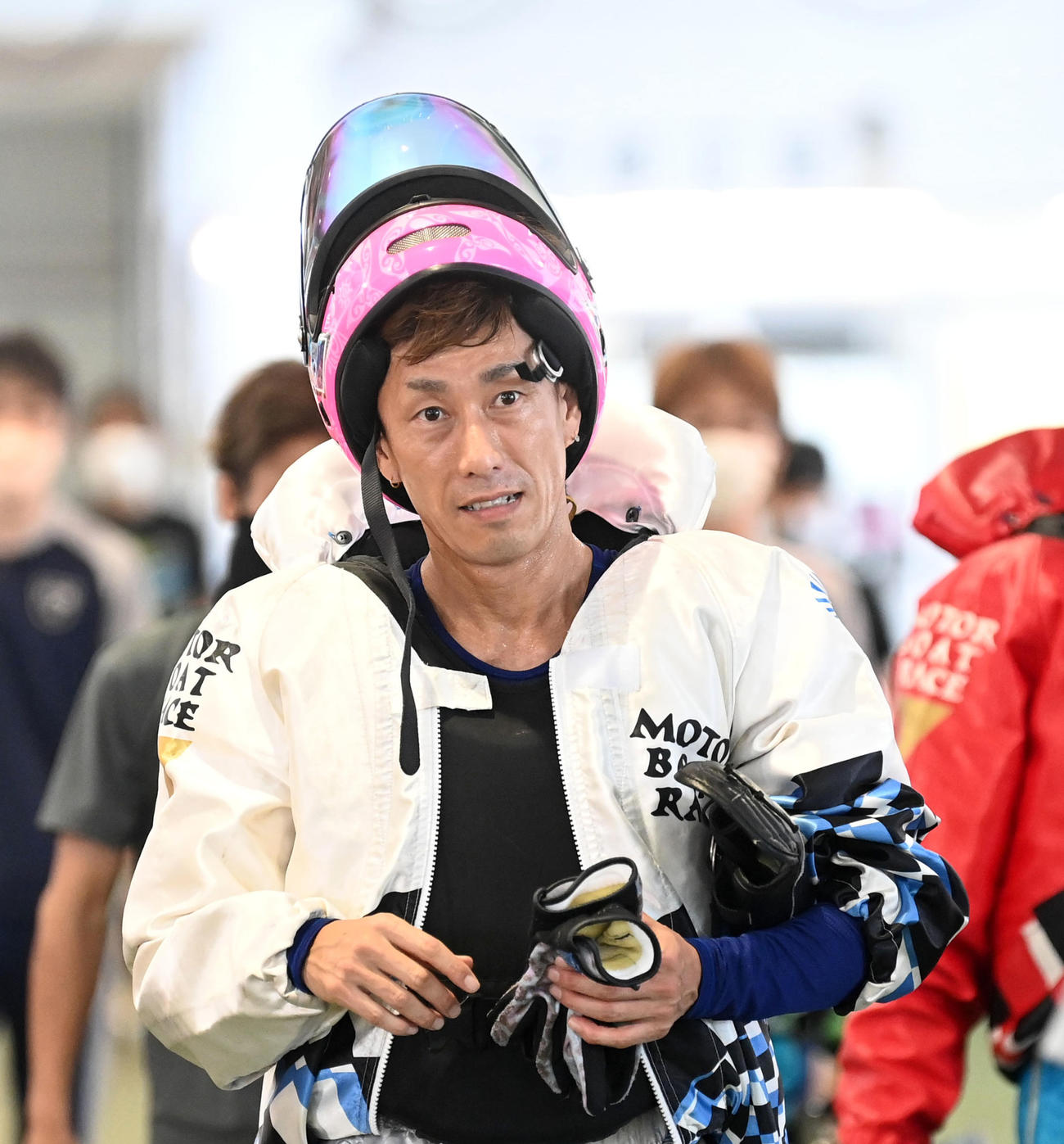 連覇に望みをつないだ原田幸哉（撮影・前岡正明）