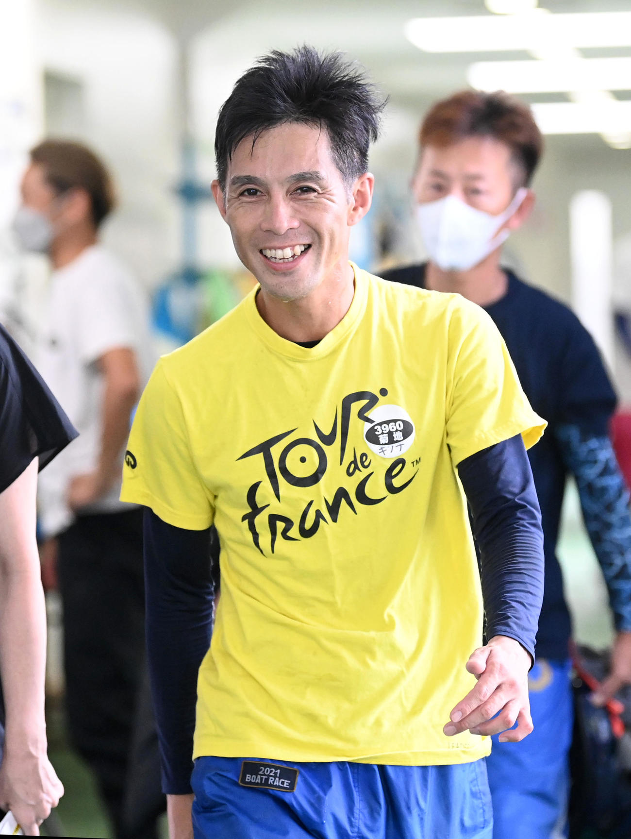 地元優勝へ大きく前進した菊地孝平（撮影・前岡正明）