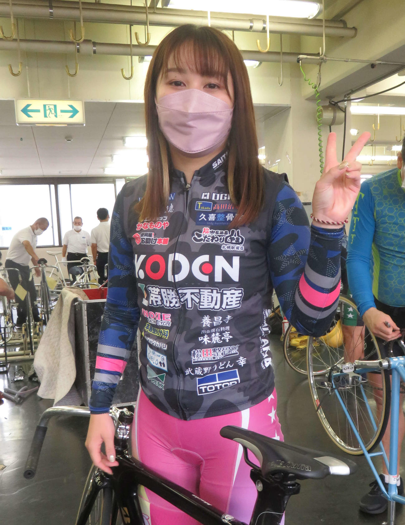 地元初Vを目指す藤田まりあ（撮影・栗田文人）