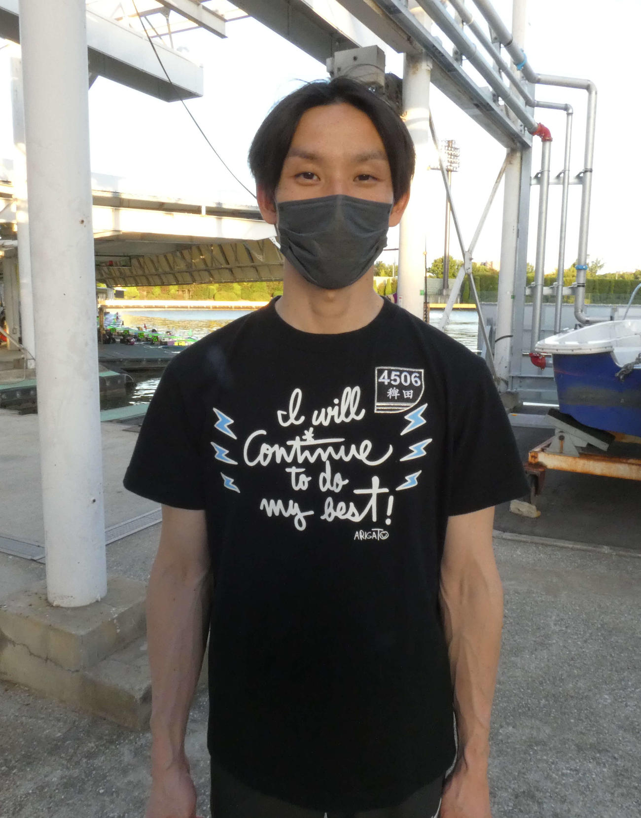 稗田聖也が準優勝部駆けに挑む（撮影・前原一樹）