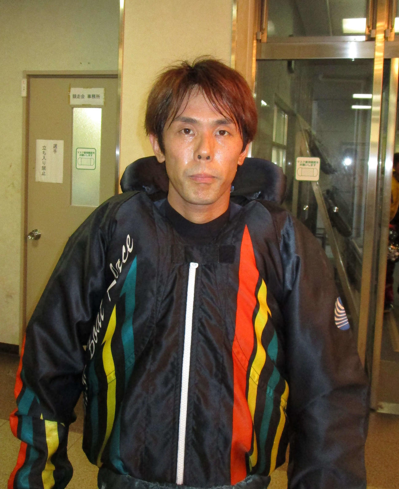 良機を得て初日白星スタートを切った坂口貴彦（撮影・安井雅彦）