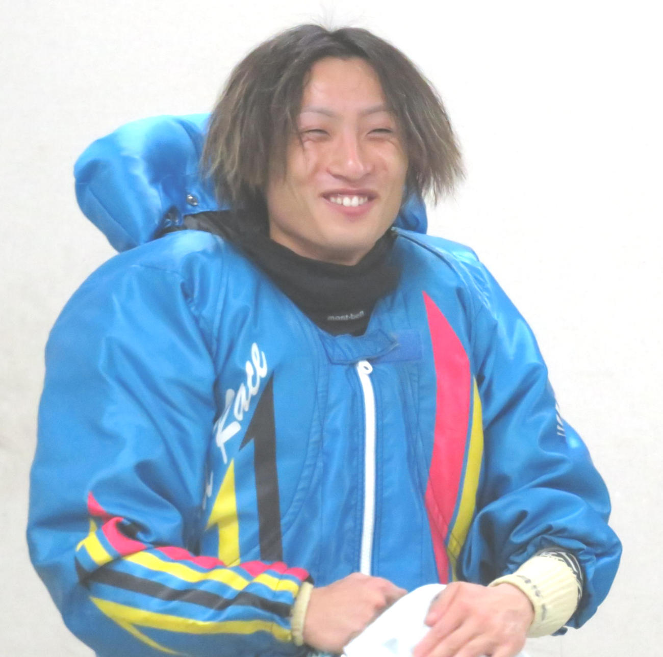 準優勝負へ気合を込める豊田健士郎