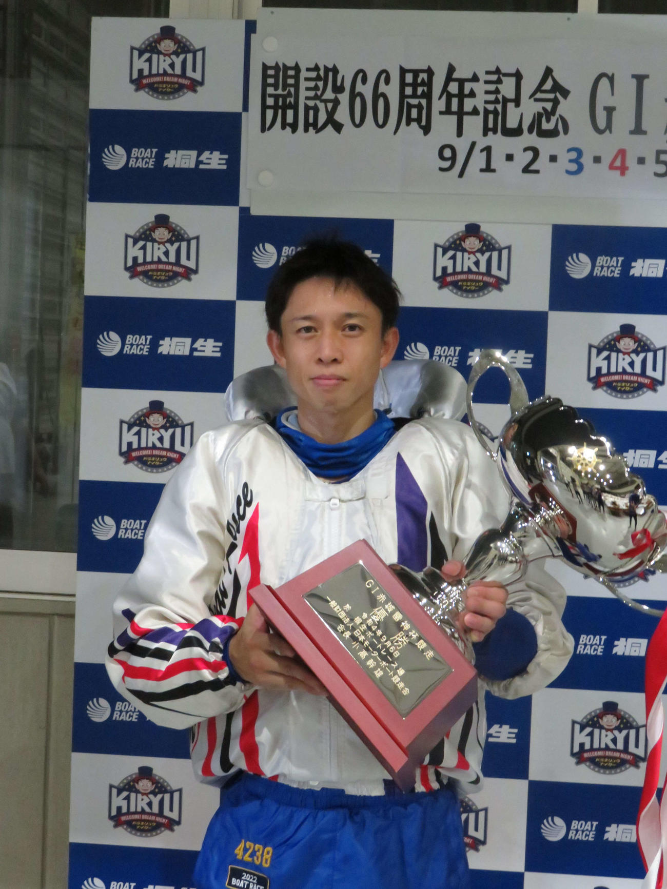 毒島誠が桐生周年3度目、通算14度目のG1優勝を飾った