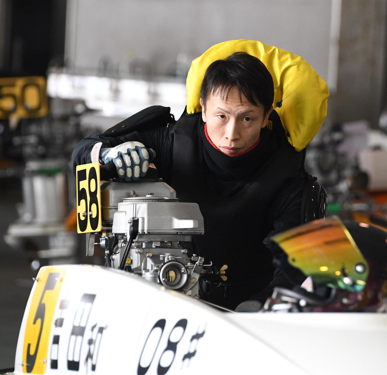 吉田和仁（20年2月7日撮影）