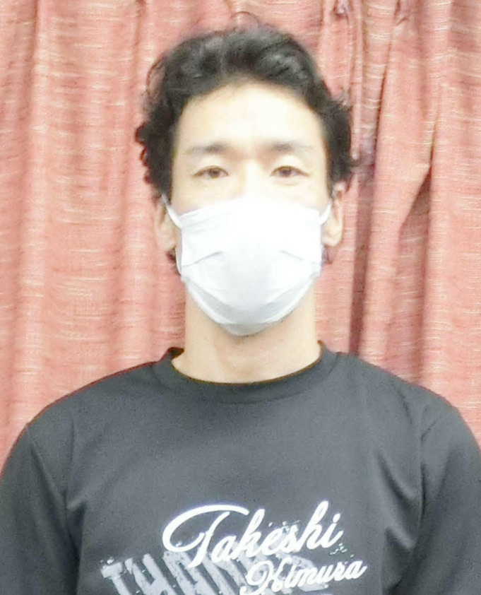 湿走路で動きが一変した谷津圭治（撮影・海老原実）