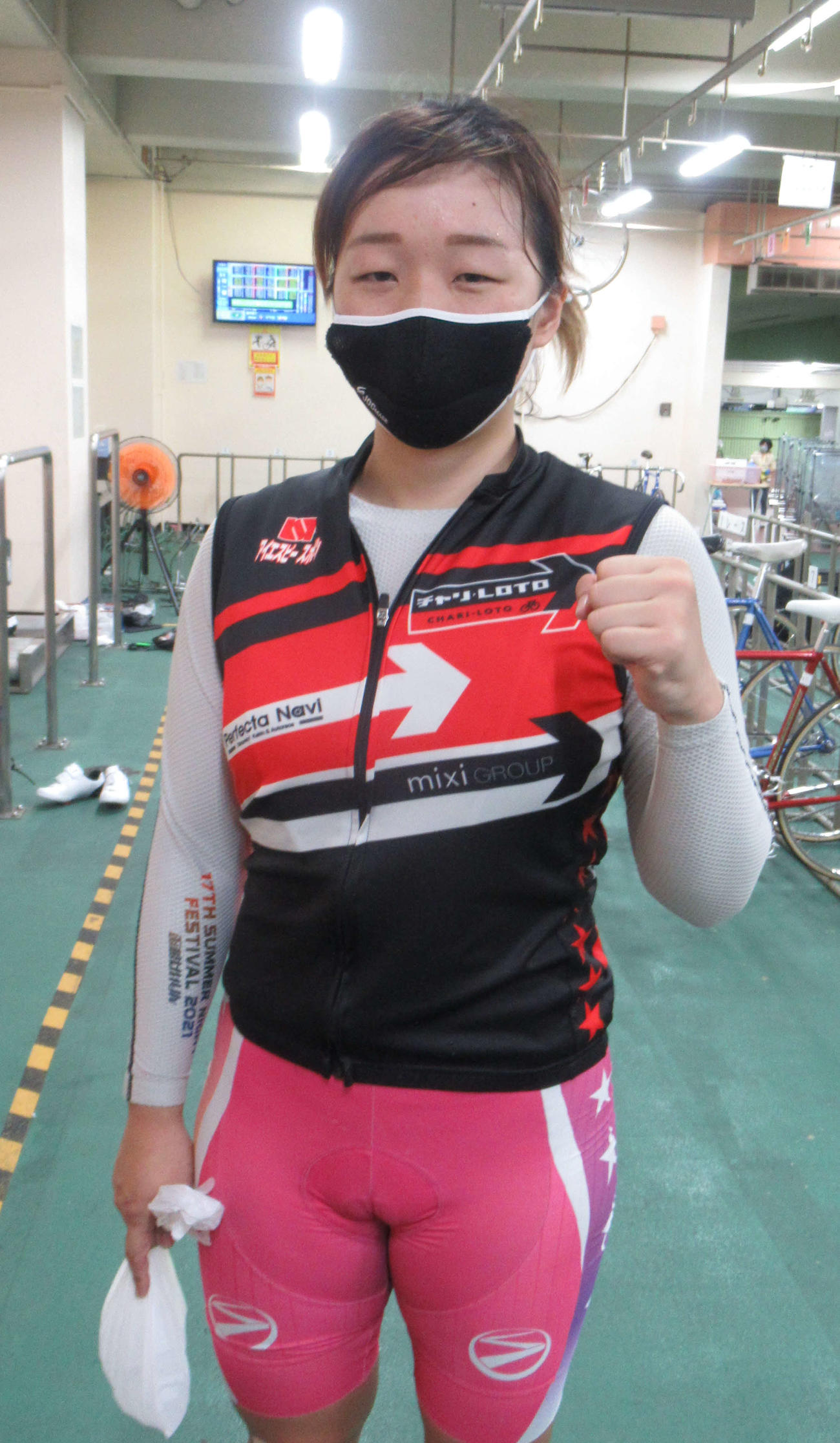 絶好調の鈴木美教が連続完全Vを目指す（撮影・山田敏明）