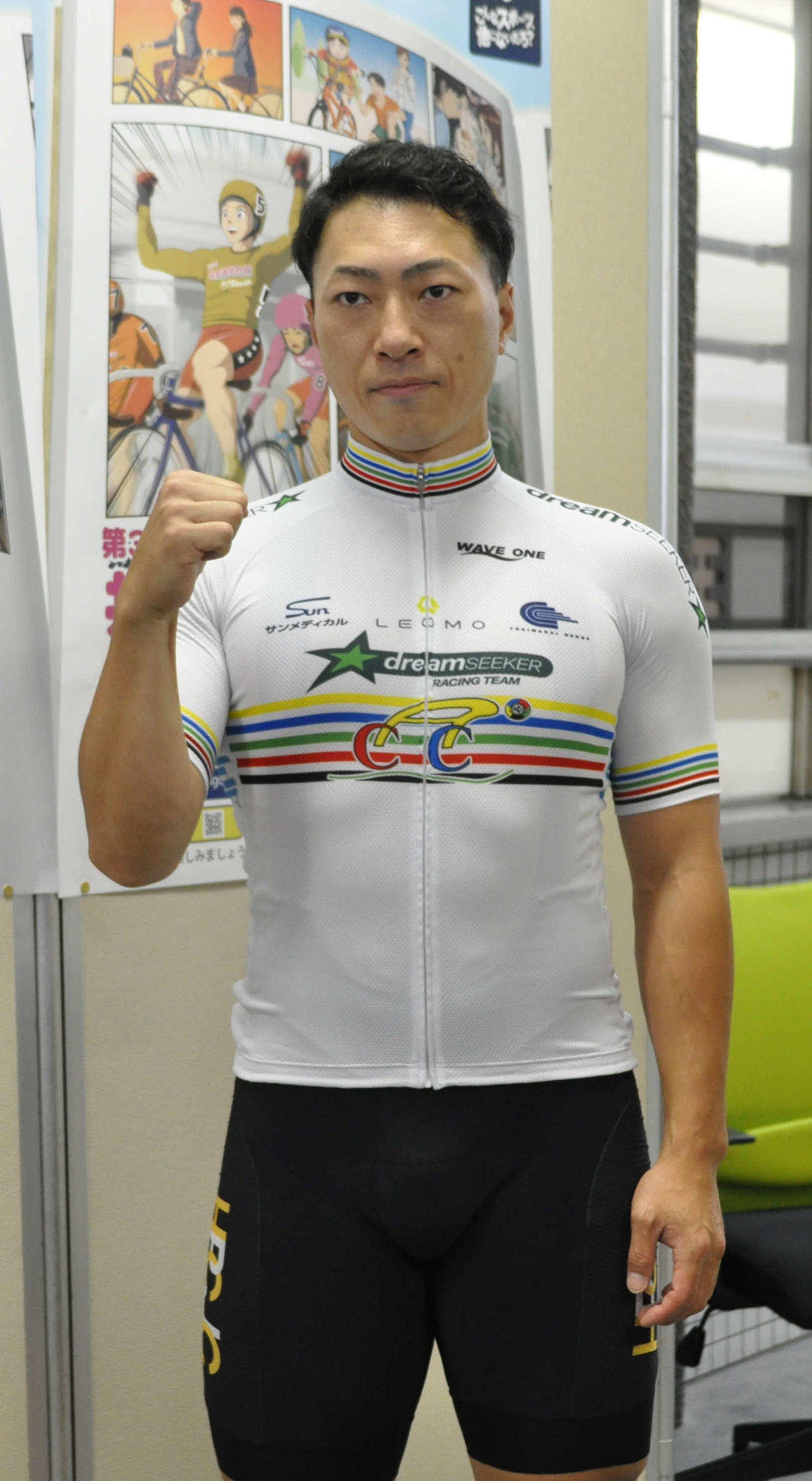 新田祐大が1R1番車の期待枠！？　に登場する（撮影・山田敏明）