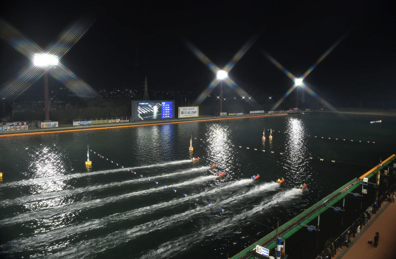 若松ボートレース場（2020年12月6日撮影）