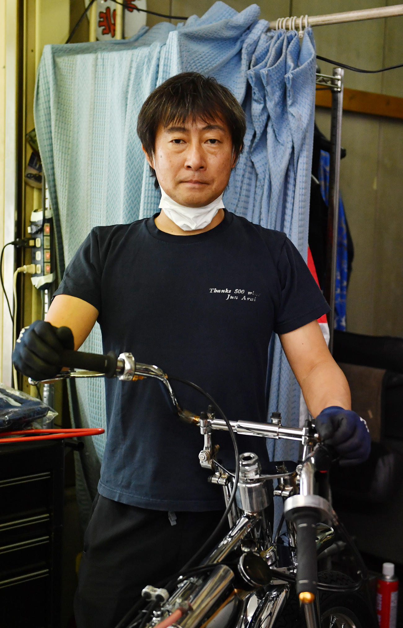 浦田信輔が気配アップに専念する