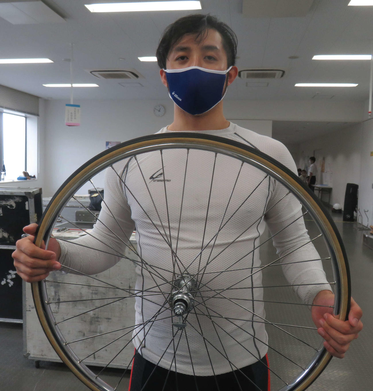 予選を番手戦で快勝した石塚輪太郎が準決は本来の自力戦で決勝進出を目指す（撮影・栗田文人）