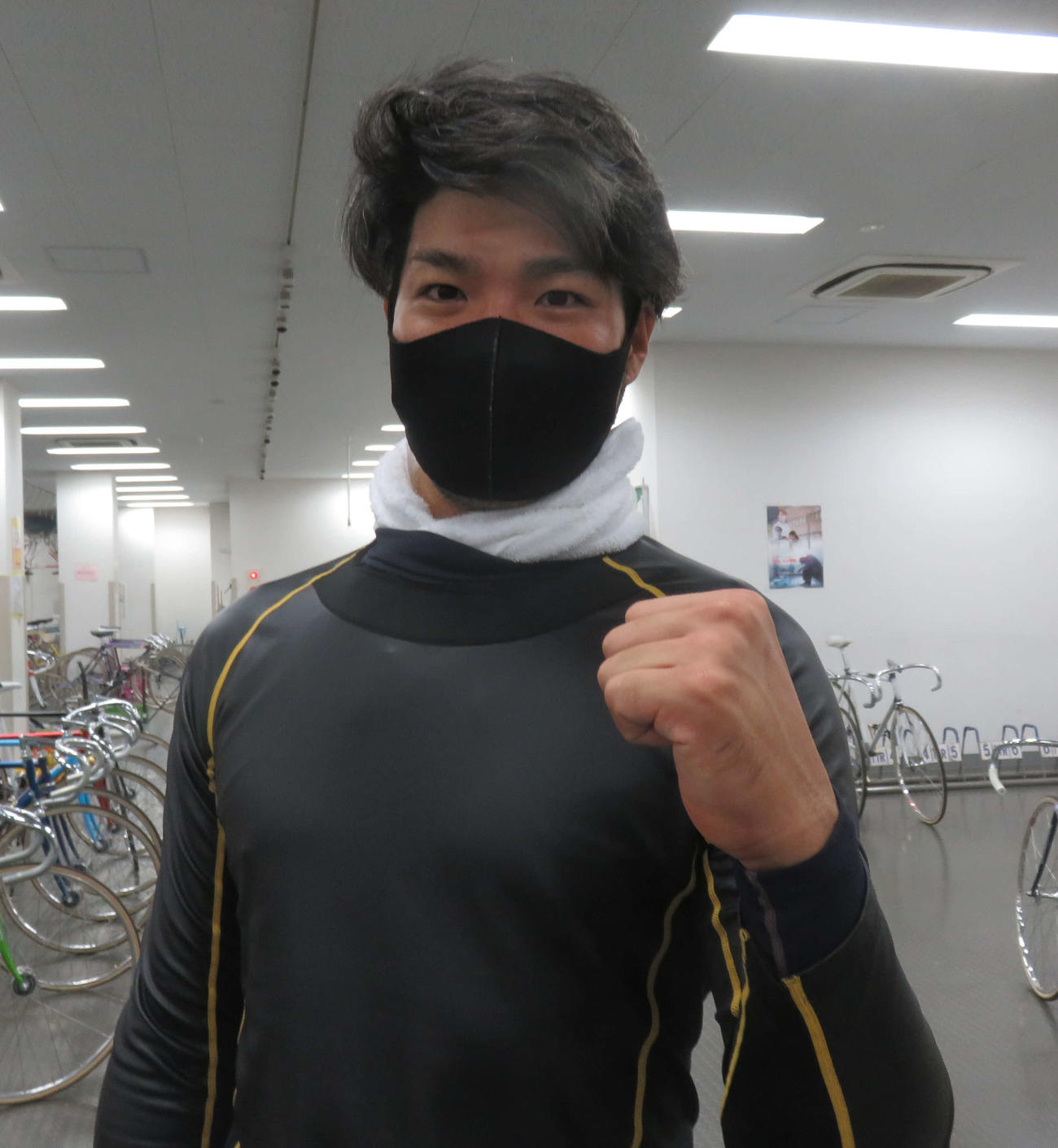 地元Vを狙う東龍之介（撮影・栗田文人）