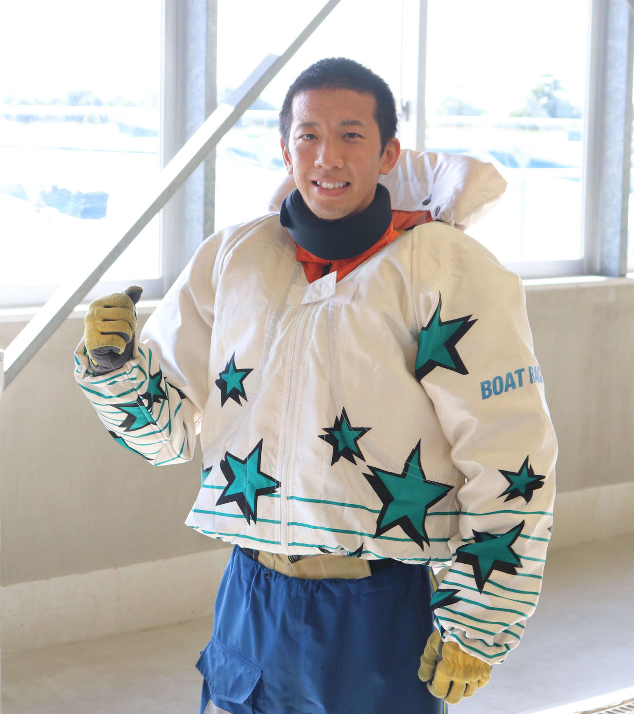 野田昇吾の養成所最後の勝負服姿