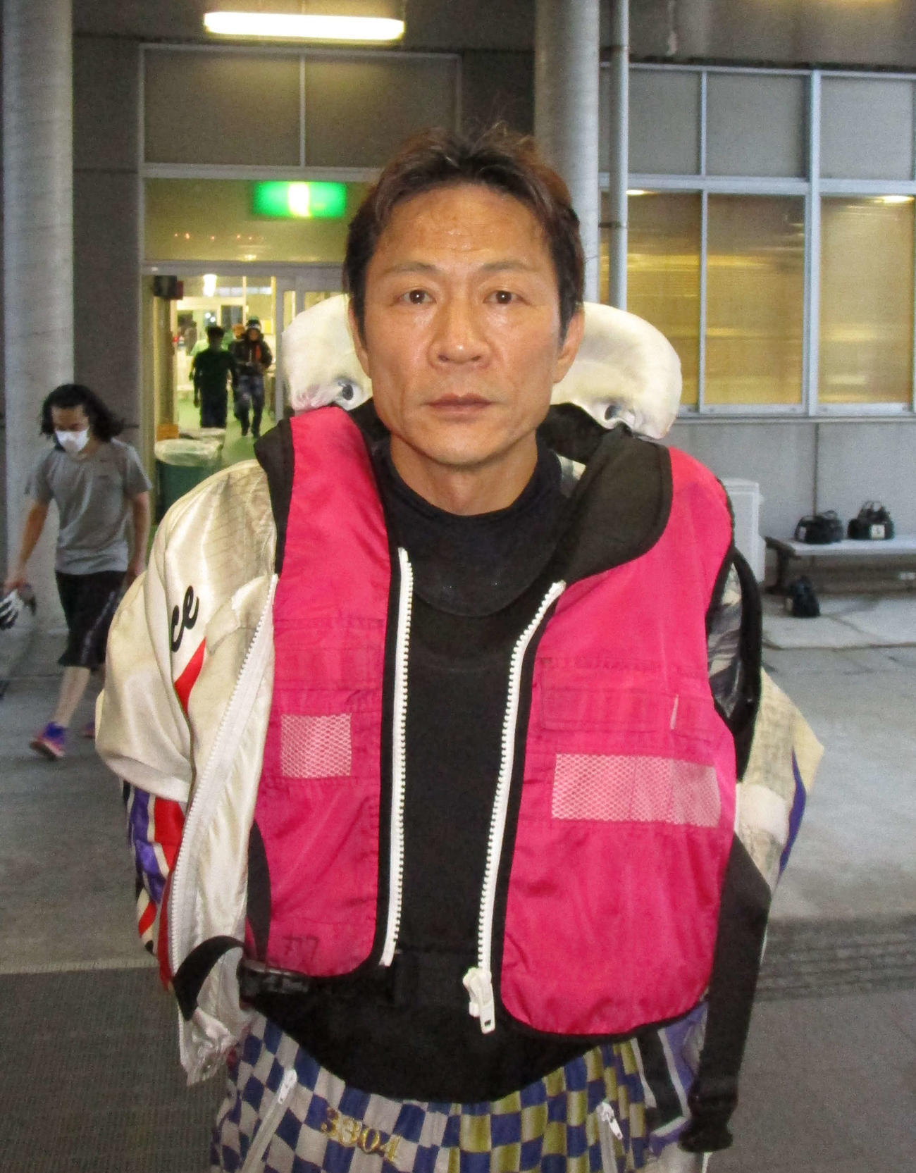 2日目6Rを逃げ切り、通算2500勝を達成した烏野賢太（撮影・安井雅彦）