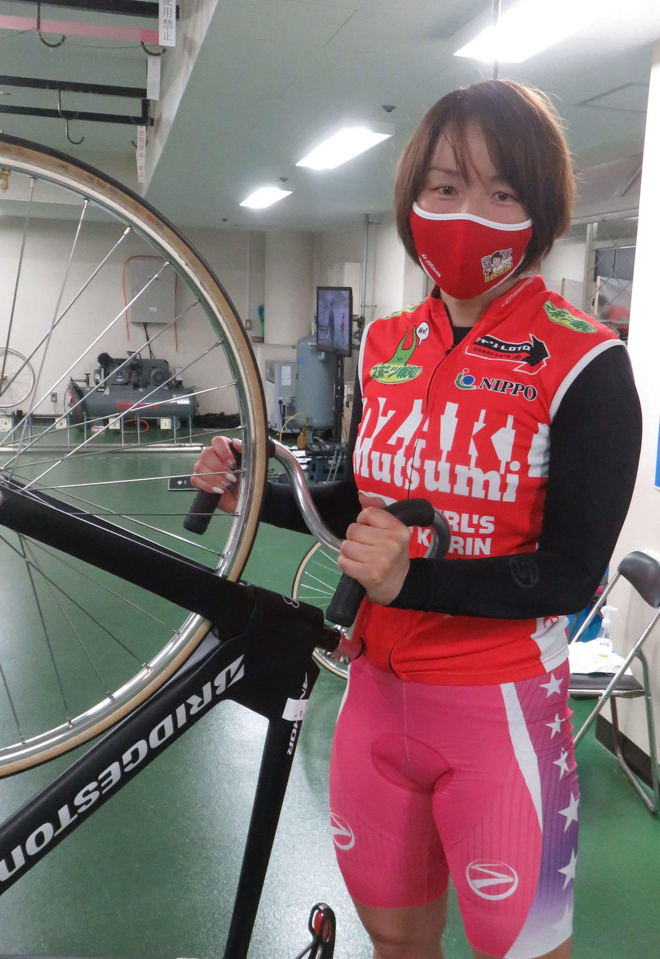 今月2度目の失格を喫した尾崎睦（22年5月撮影）