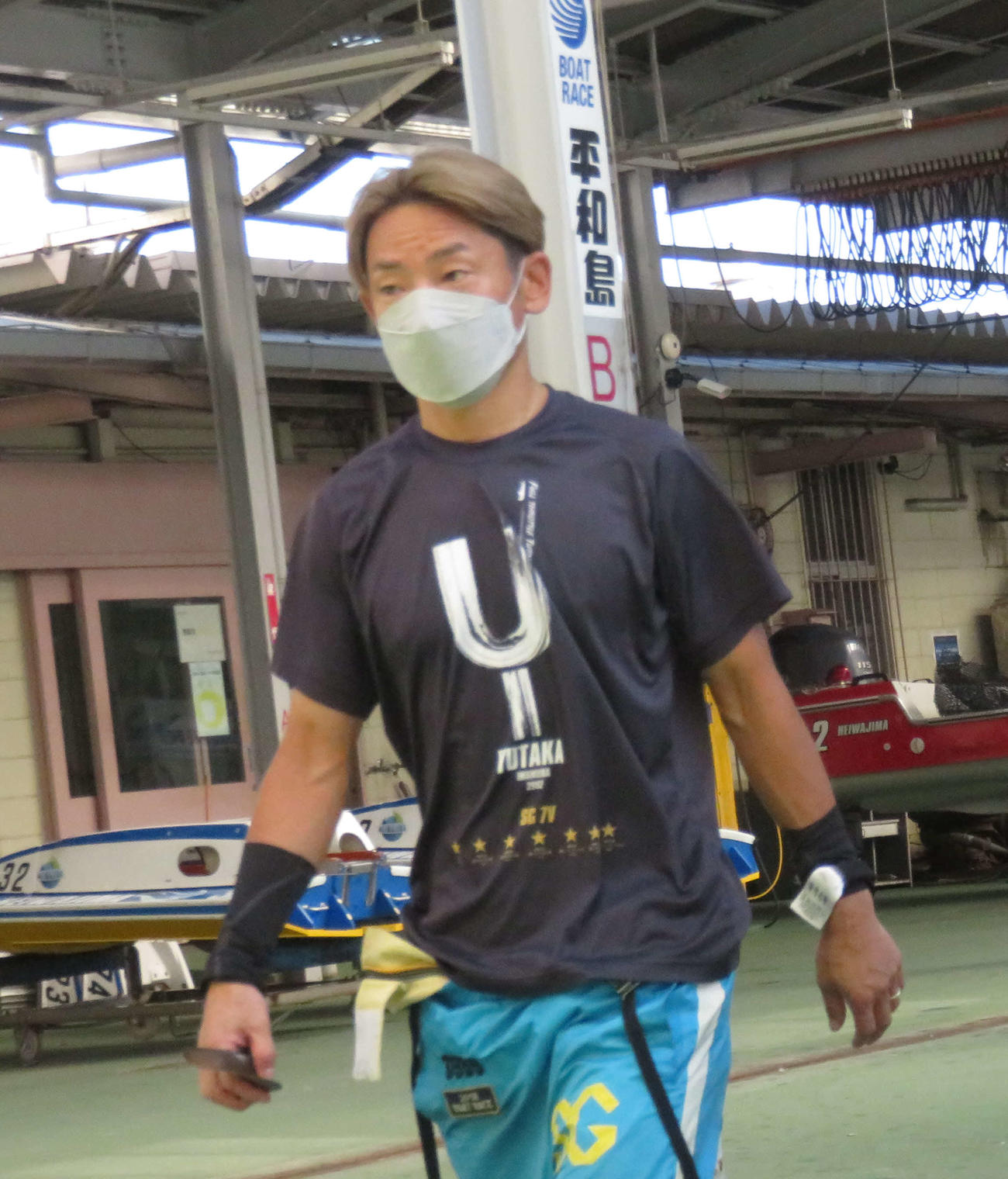 連勝発進と勢いづく坪井康晴