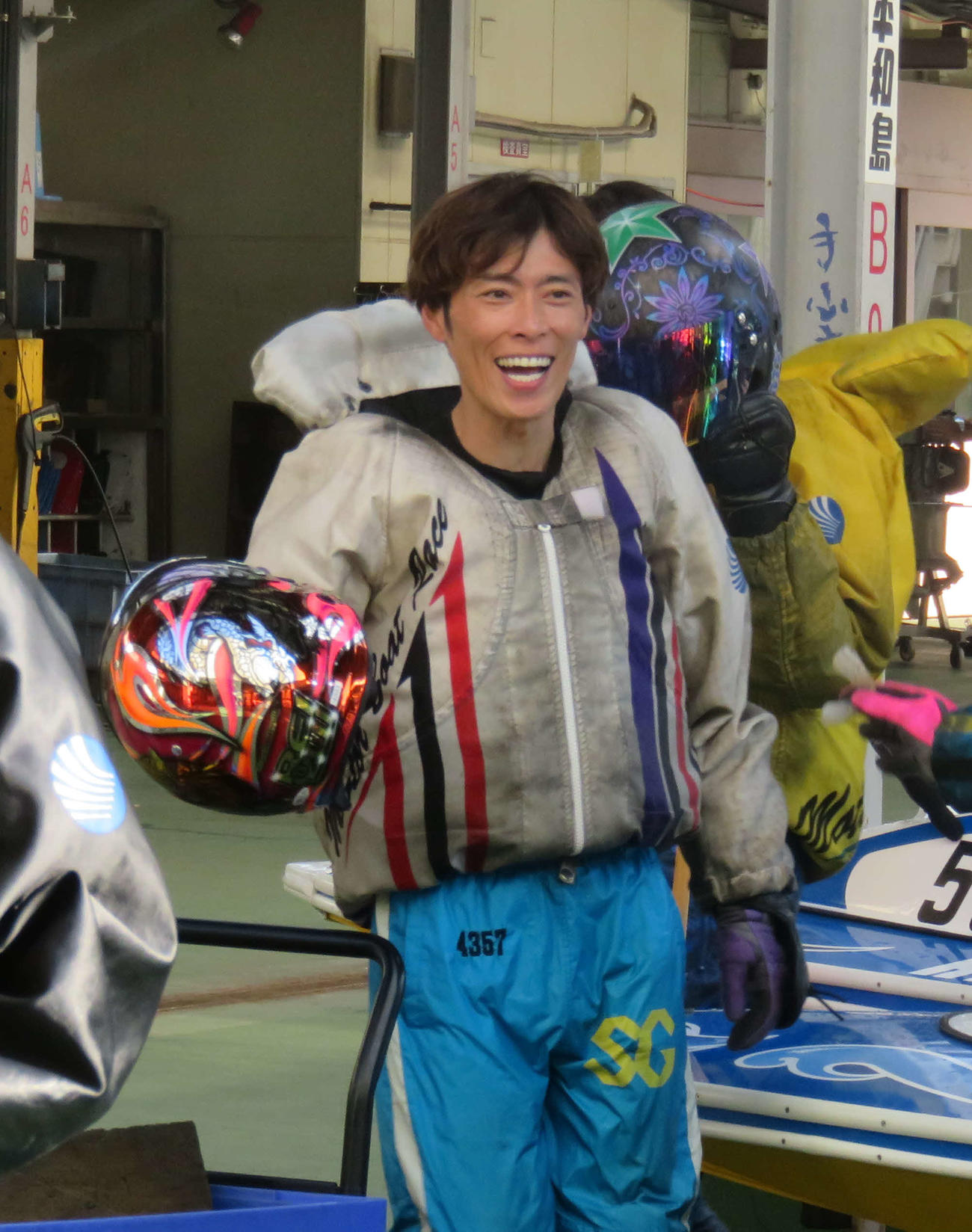 準優は波乱が続いたが、田中和也は12Rをしっかり逃げて優勝戦1枠をゲット