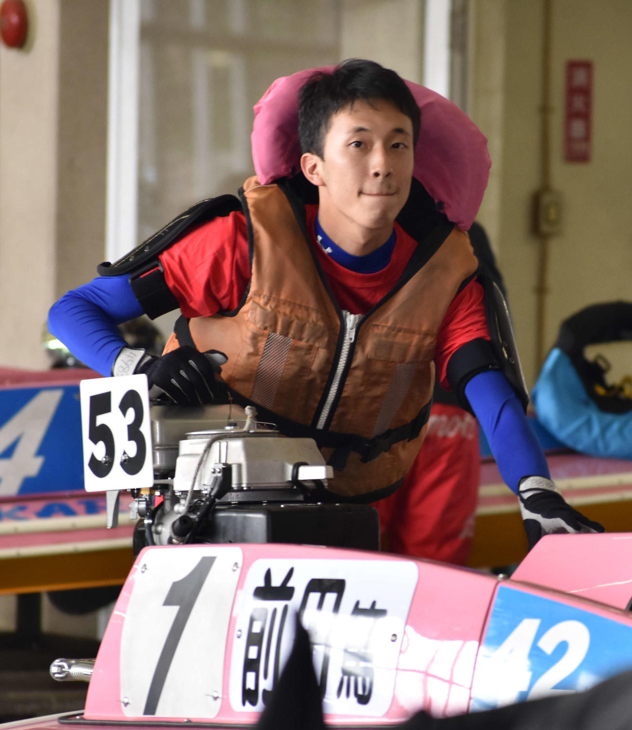 4日目に連勝を決めた前田篤哉