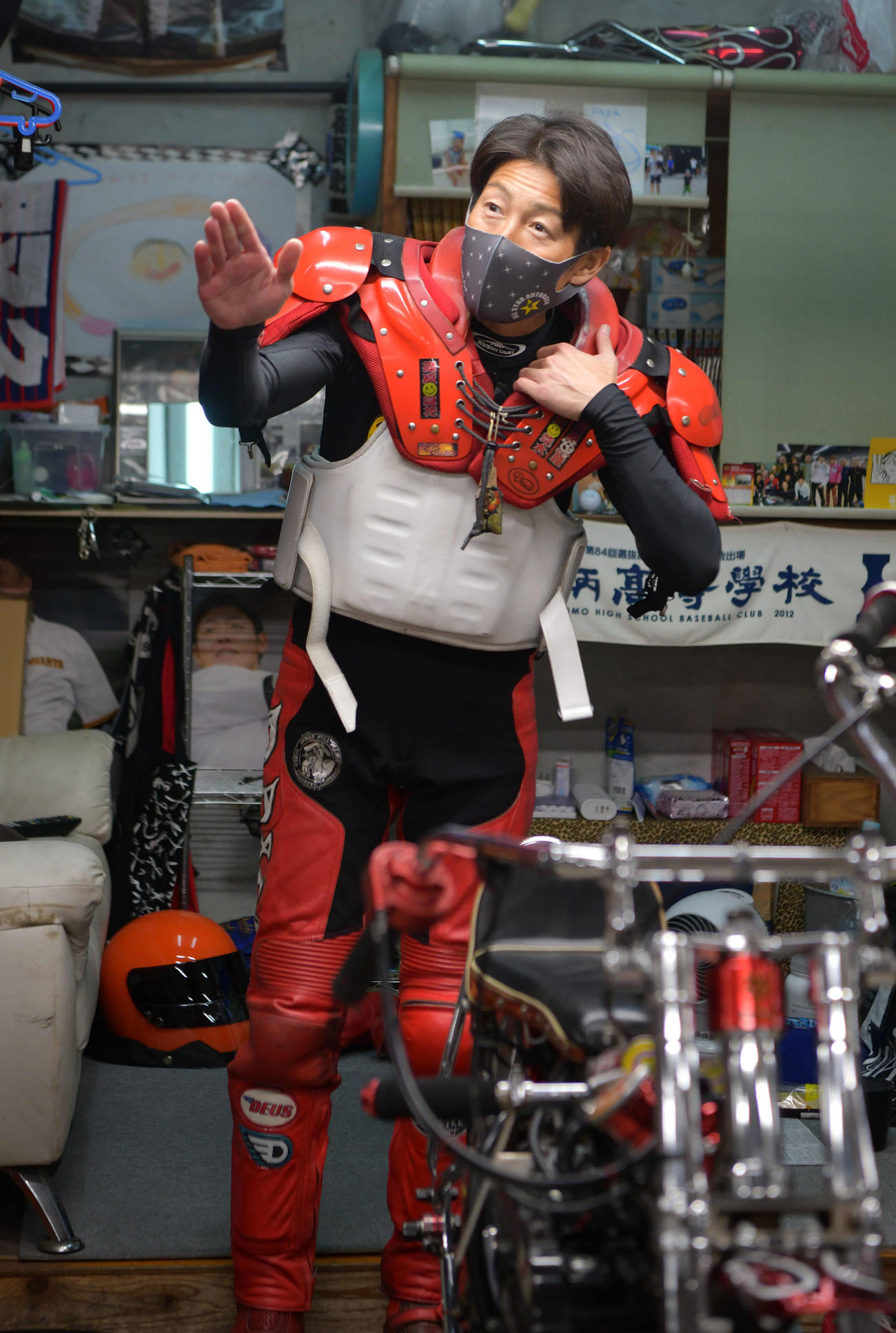 篠原睦が自在にレースを運ぶ