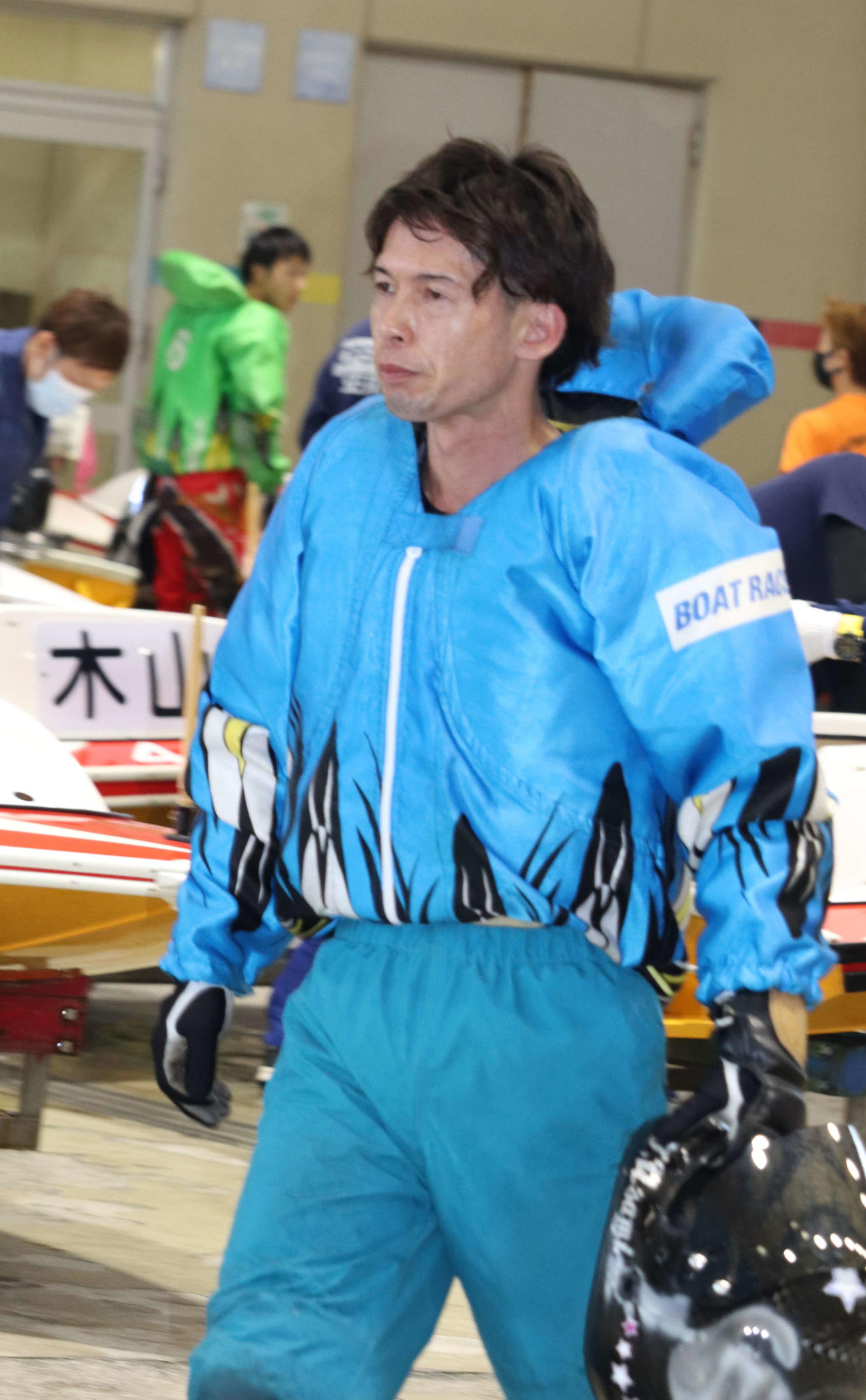 宇佐見淳が3日目連勝で準優勝負駆けに望みをつないだ（撮影・神田成史）