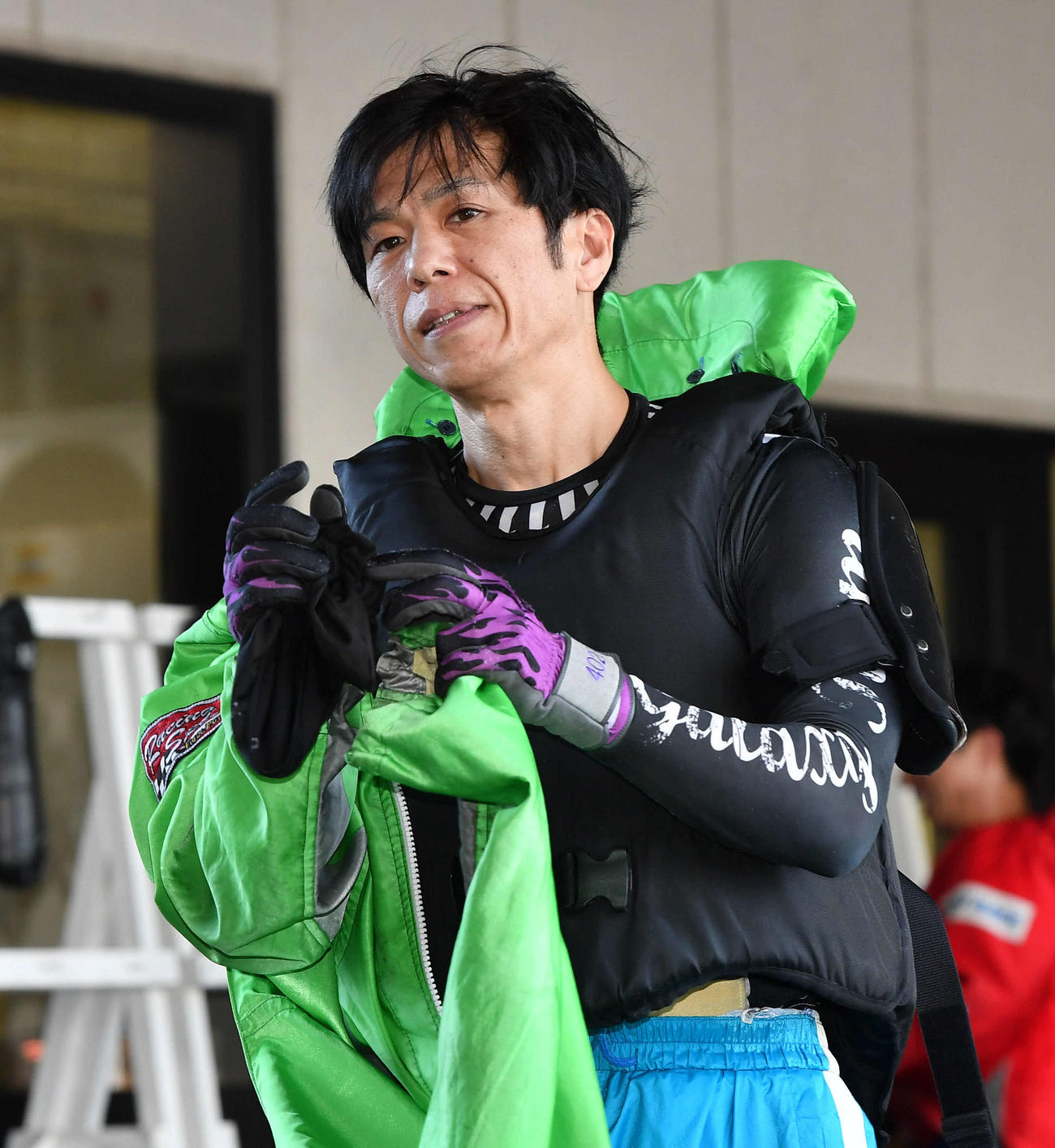 初日4Rで1着の田村隆信（撮影・岩下翔太）